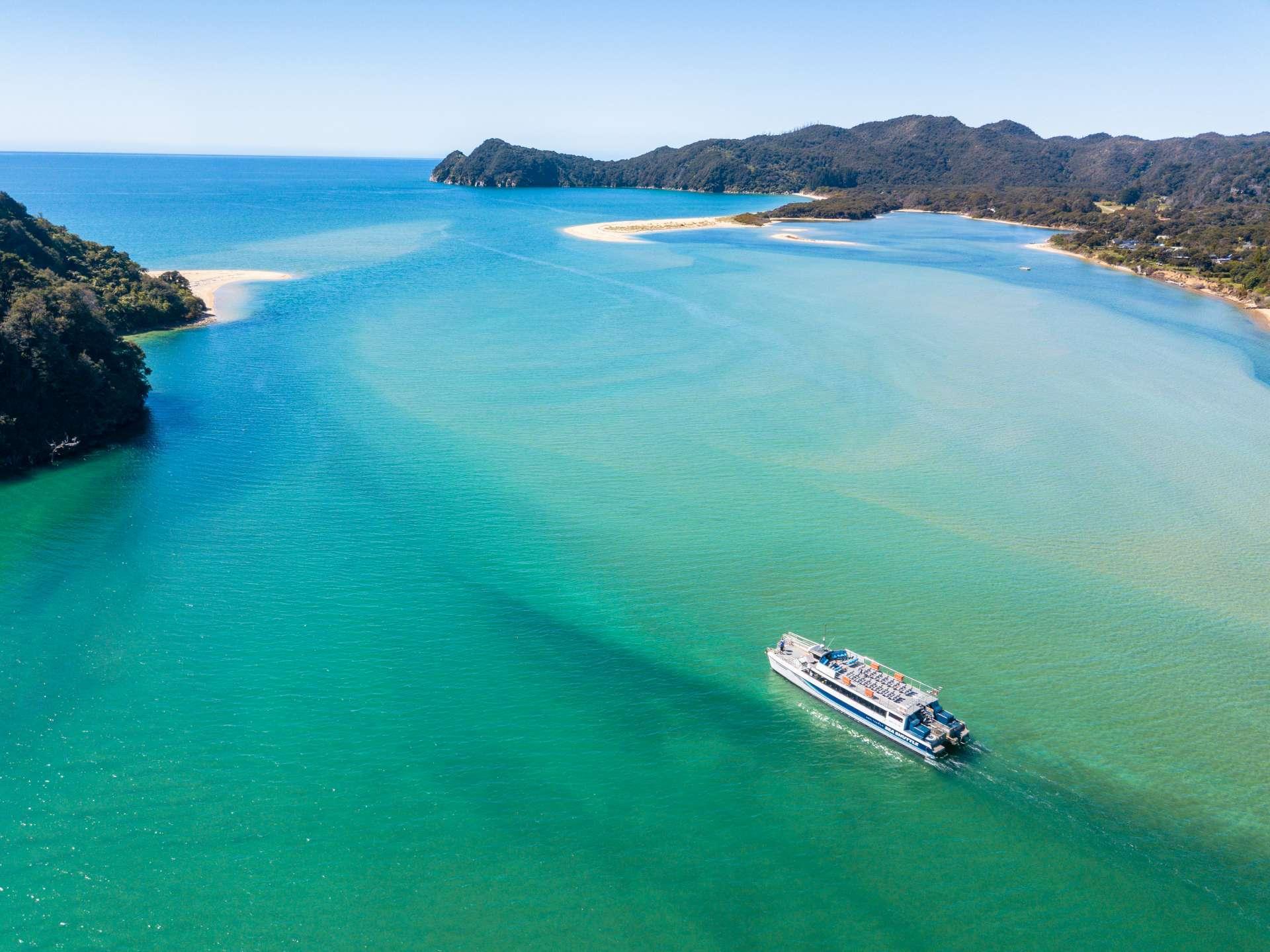 Abel Tasman Sea Shuttle & Walking Adventure