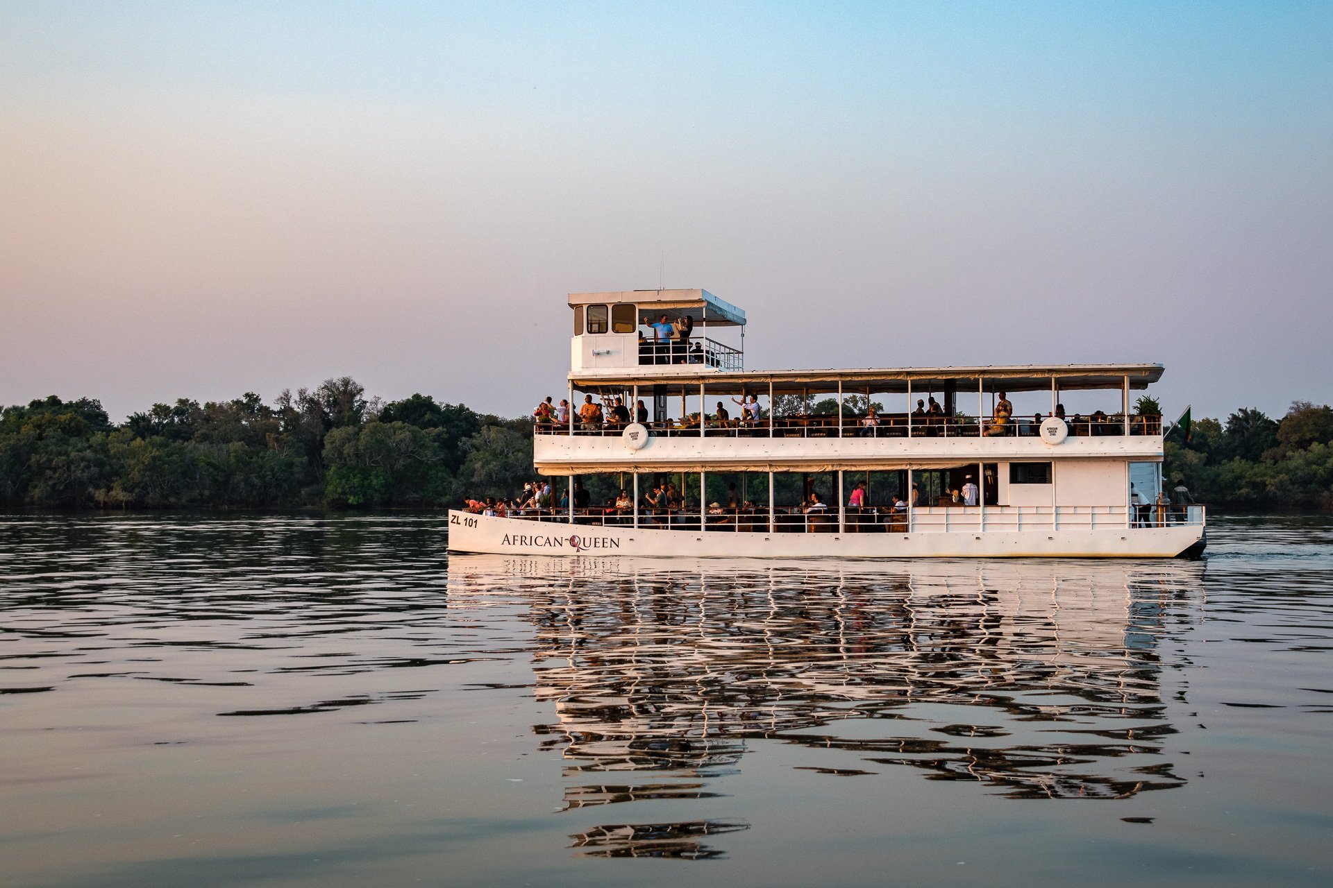 Zambezi River Sunset Cruise from Livingstone