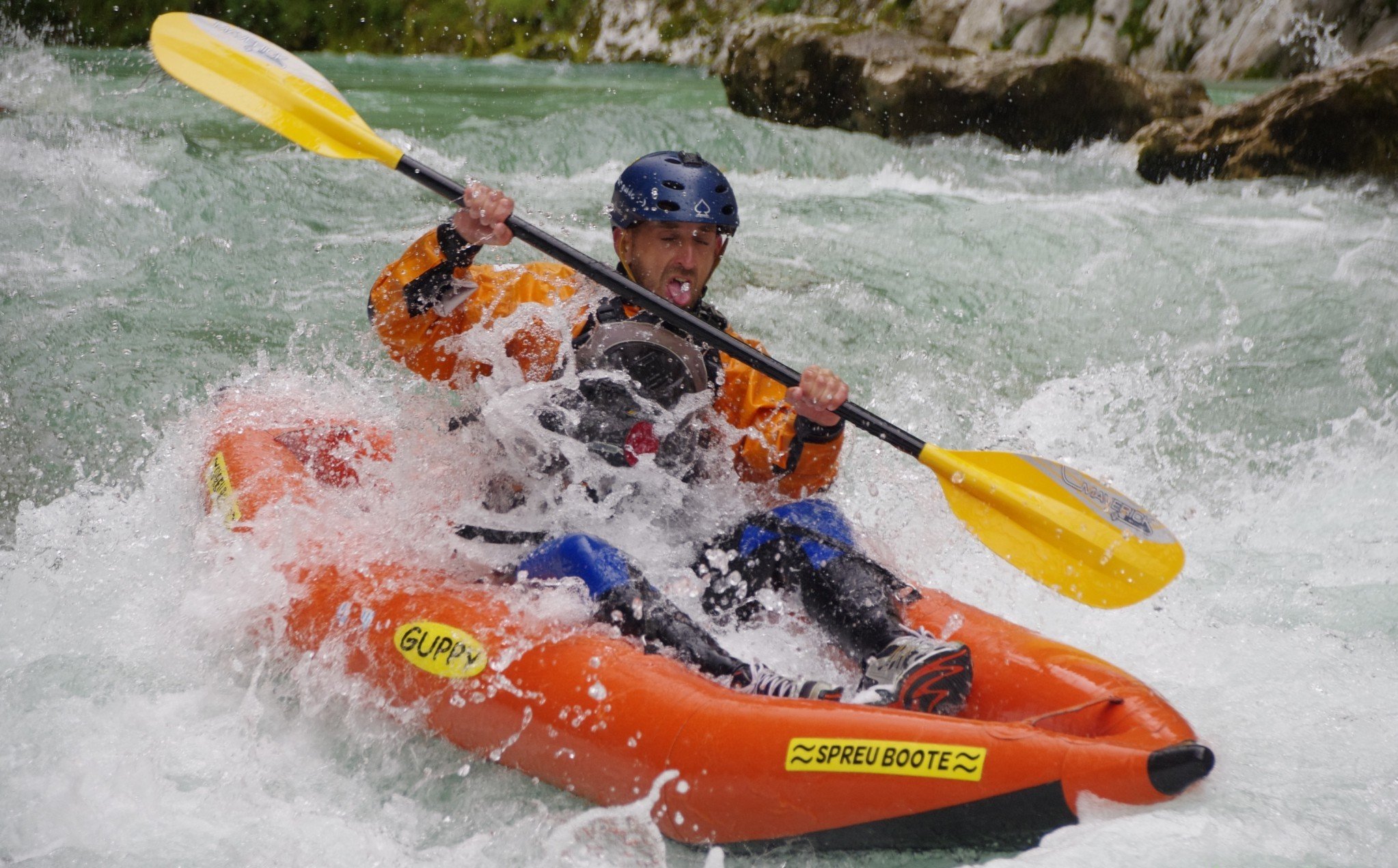 Bovec: Soča River Half-Day Inflatable Kayak Tour