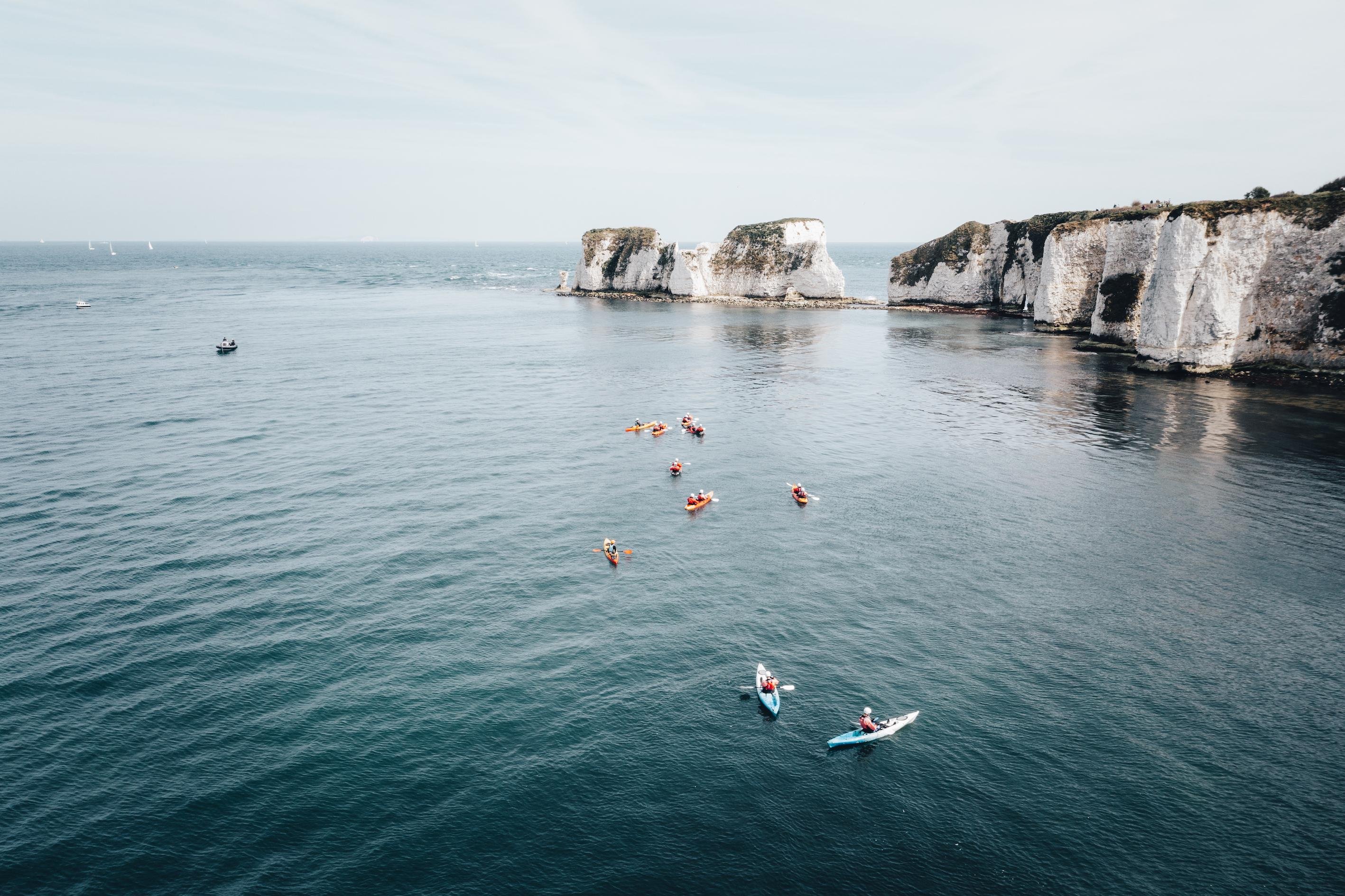 Jurassic Coast Kayaking to Old Harry Rocks