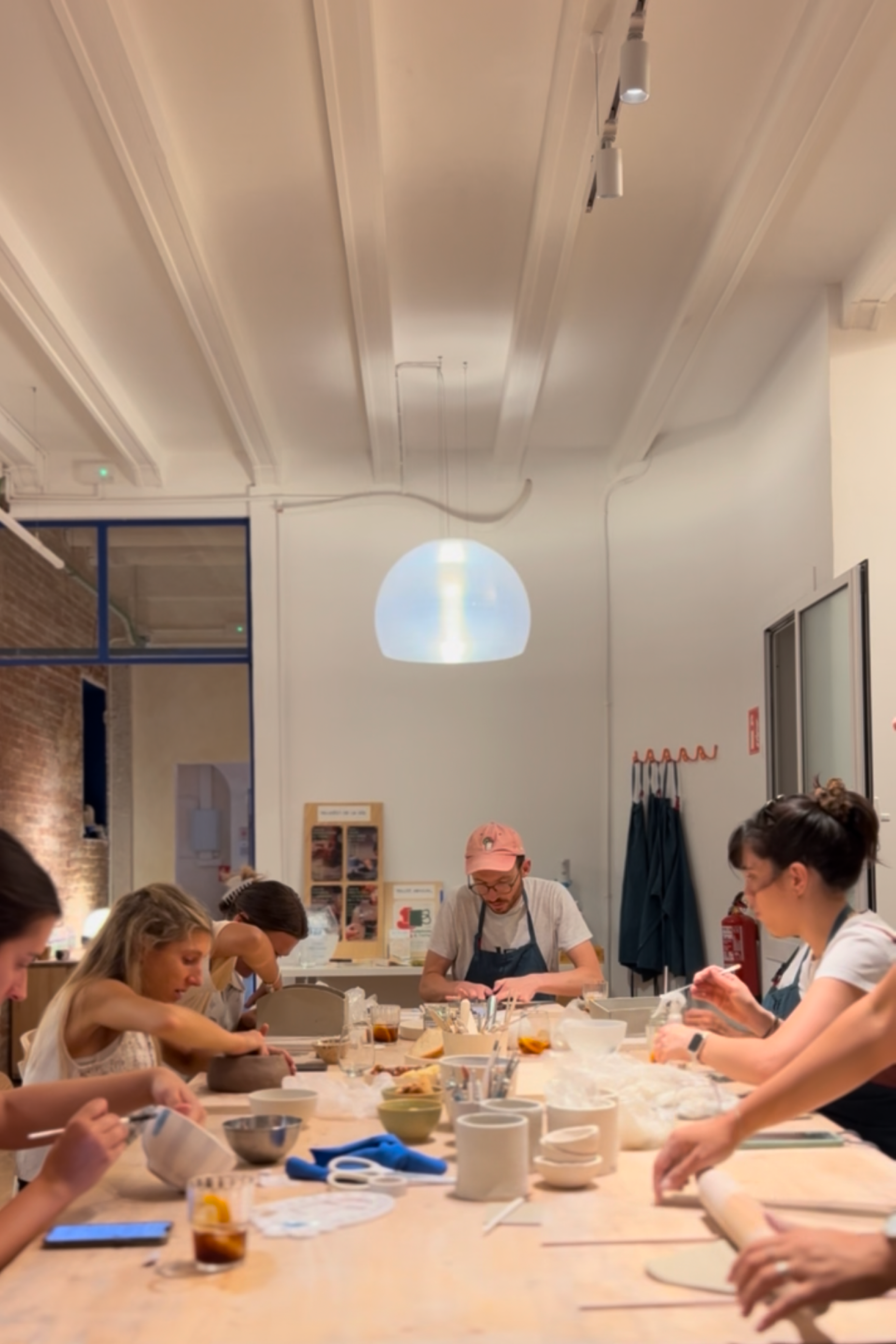 Pottery Workshop with Vermouth in Barcelona