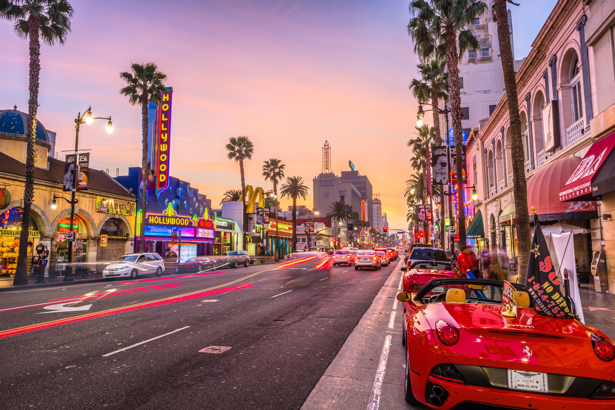 Los Angeles Highlights: Santa Monica, Beverly Hills & Hollywood from Las Vegas