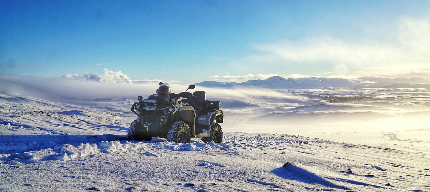 Reykjavik ATV Peak Ride & Whale Watching Combo
