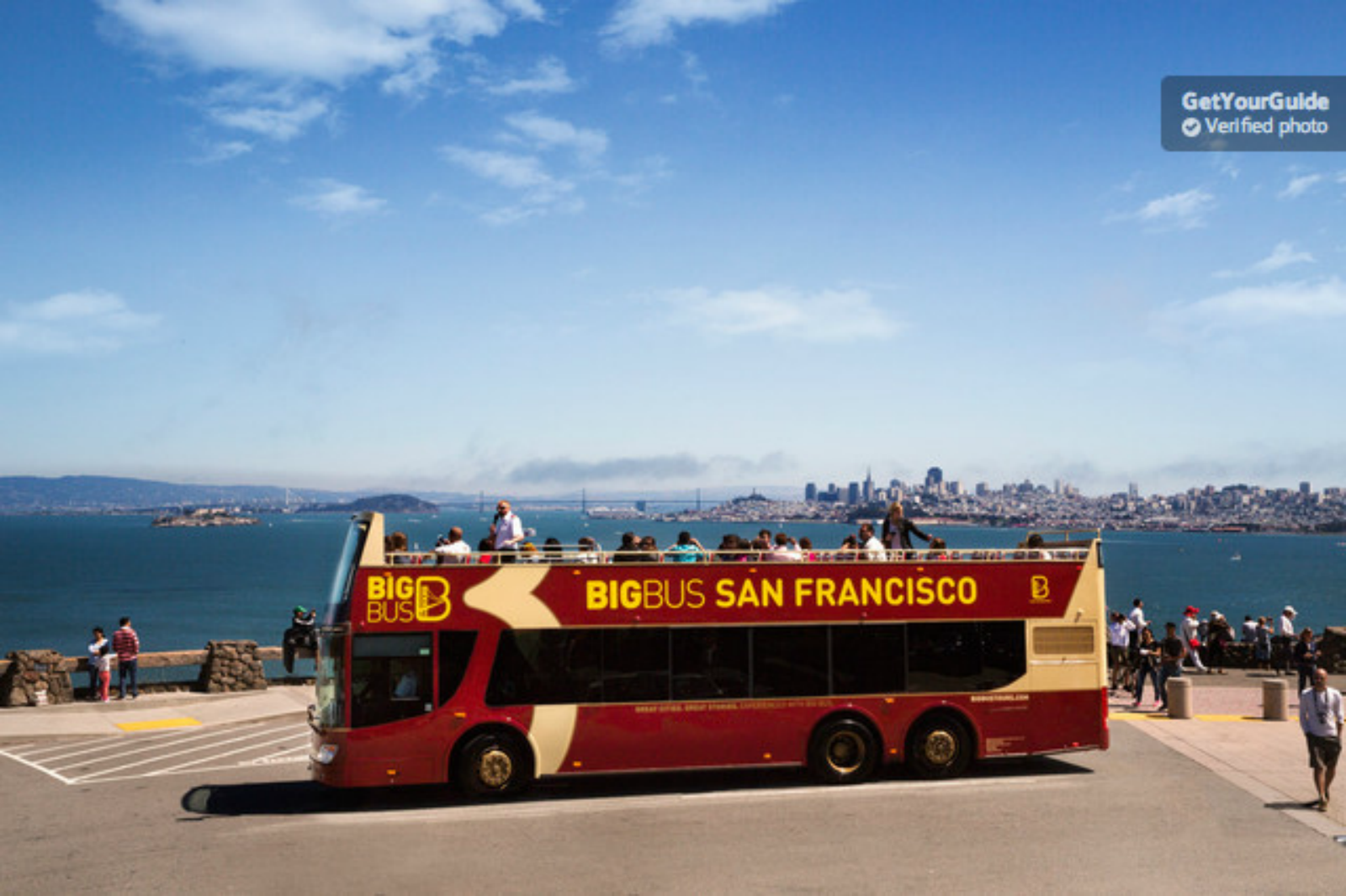San Francisco: Alcatraz Island & 48-Hour Hop-On Bus Pass