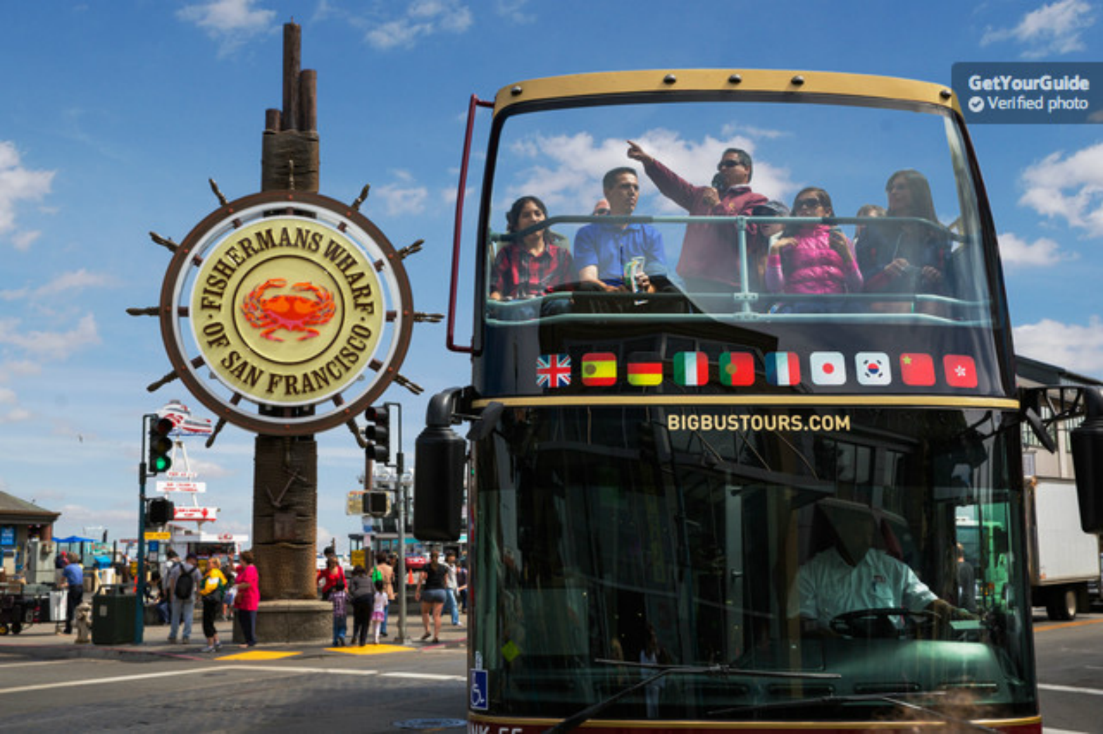 San Francisco: Alcatraz Island & 48-Hour Hop-On Bus Pass