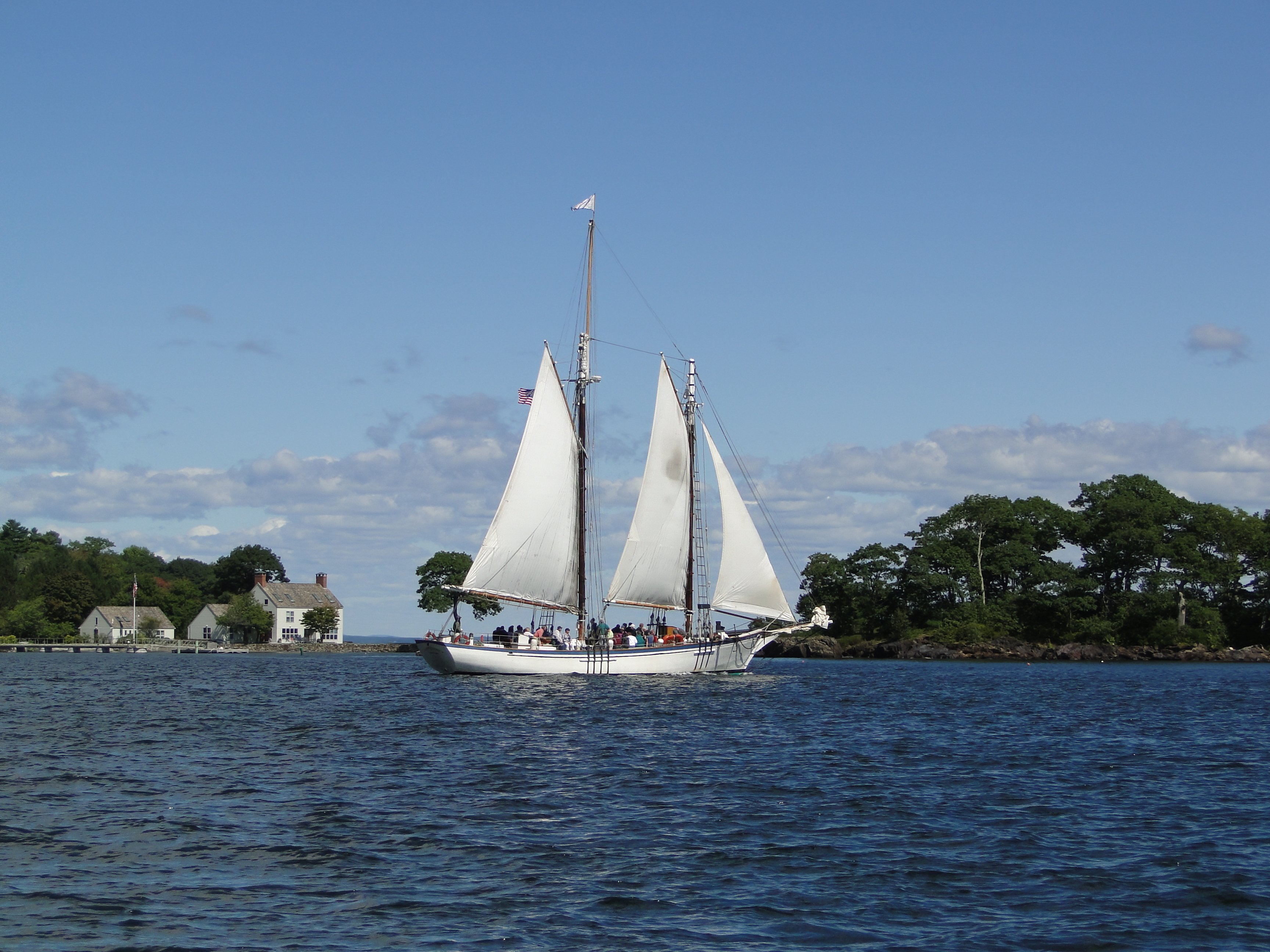 Camden day sail on the schooner Appledore II — image 2