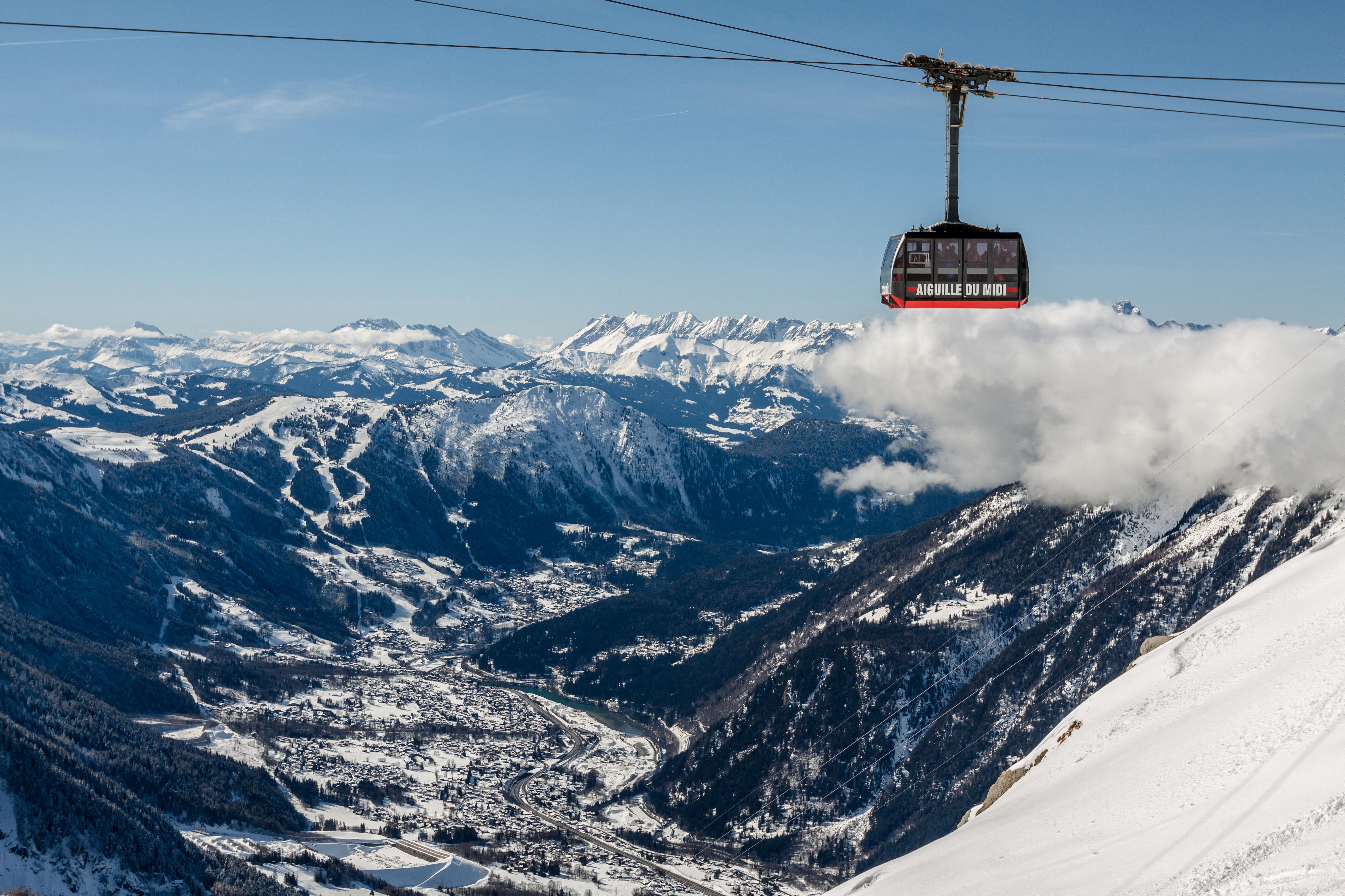 Chamonix & Mont Blanc Panoramic Cable Car Day Trip from Geneva