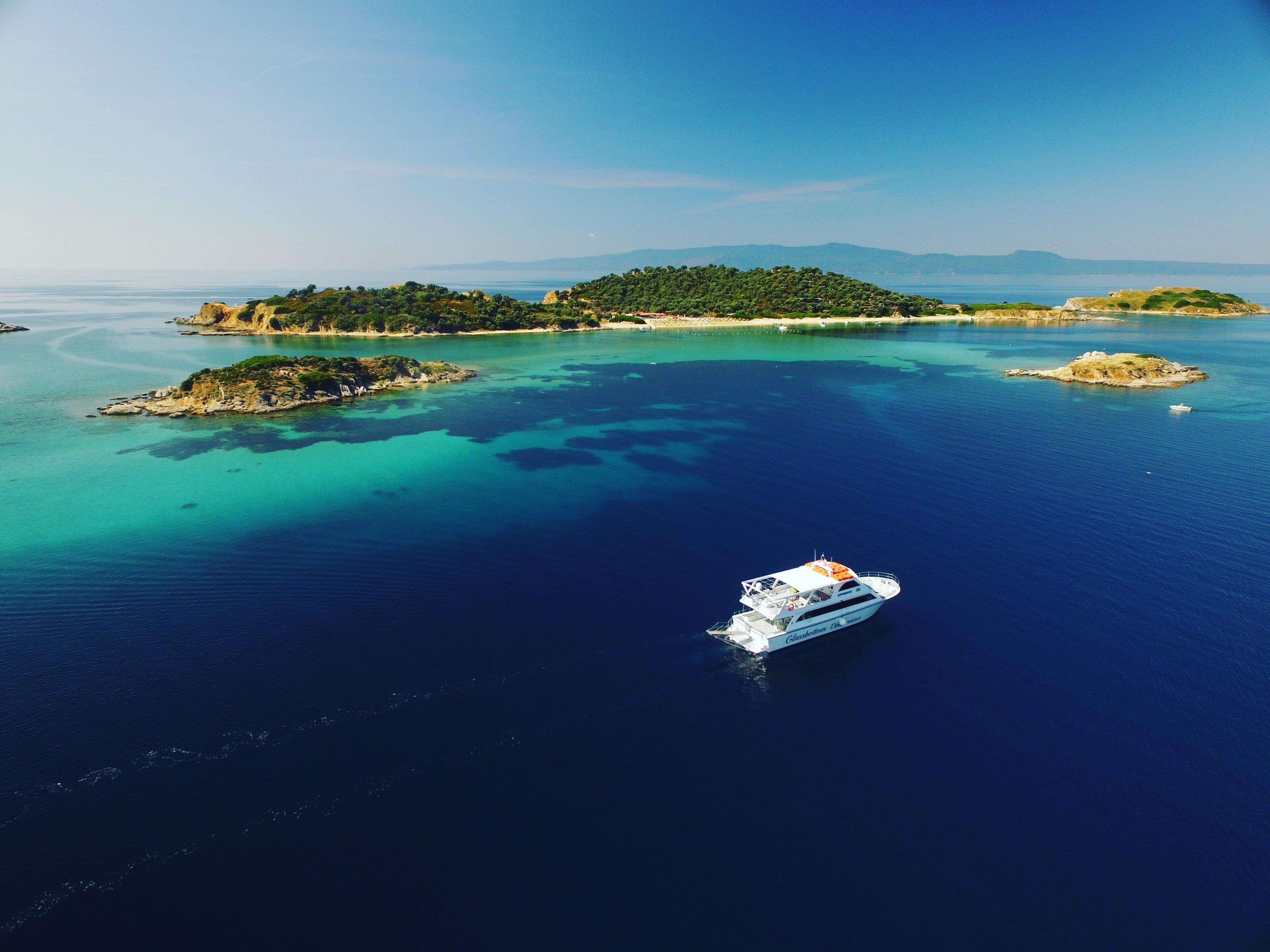 Mount Athos Glass-Bottom Boat & Ammouliani Island