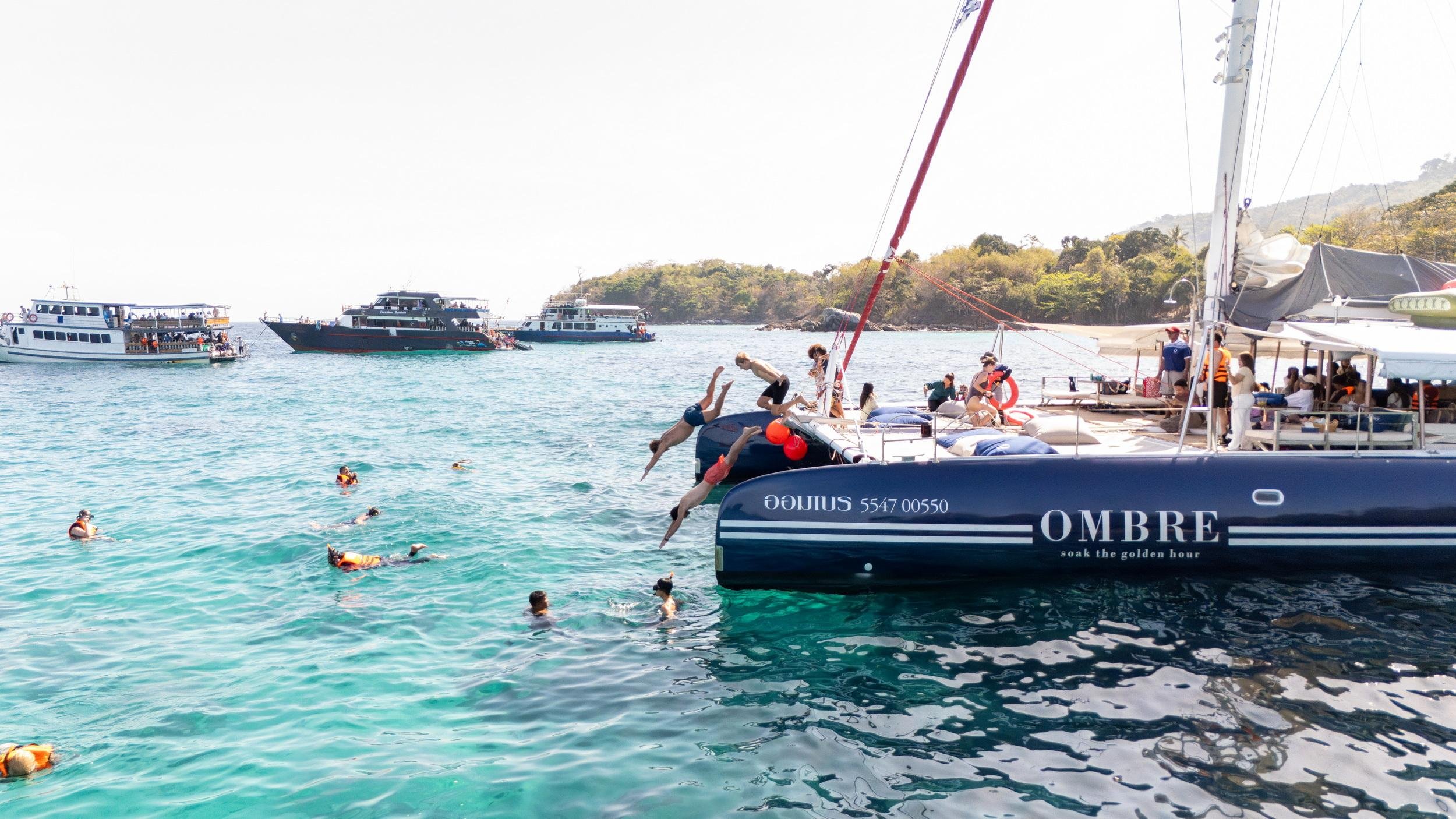 Phuket: Racha & Coral Island Luxury Yacht Day Trip