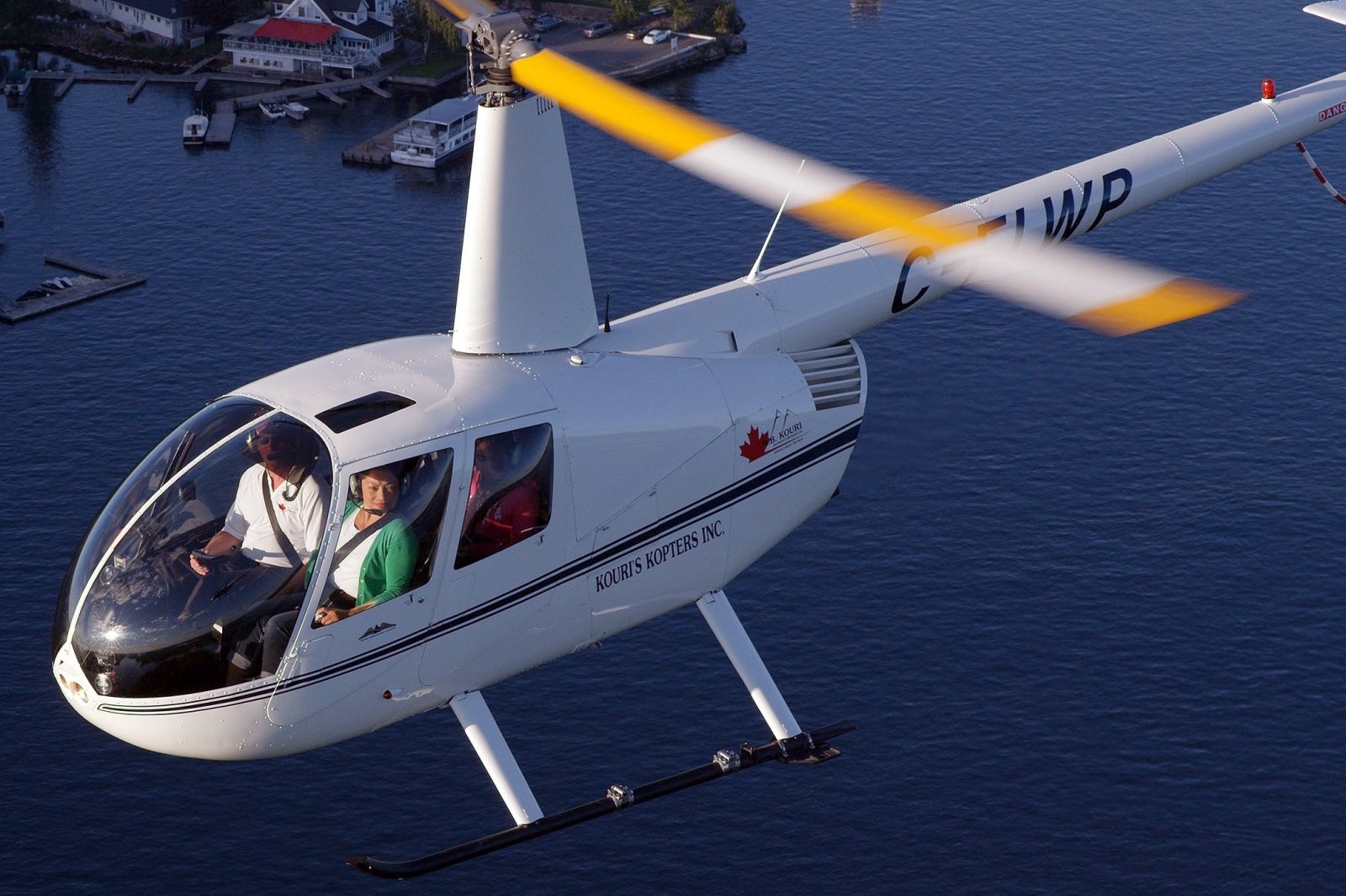 1000 Islands helicopter tour — aerial view of the St. Lawrence River — image 11