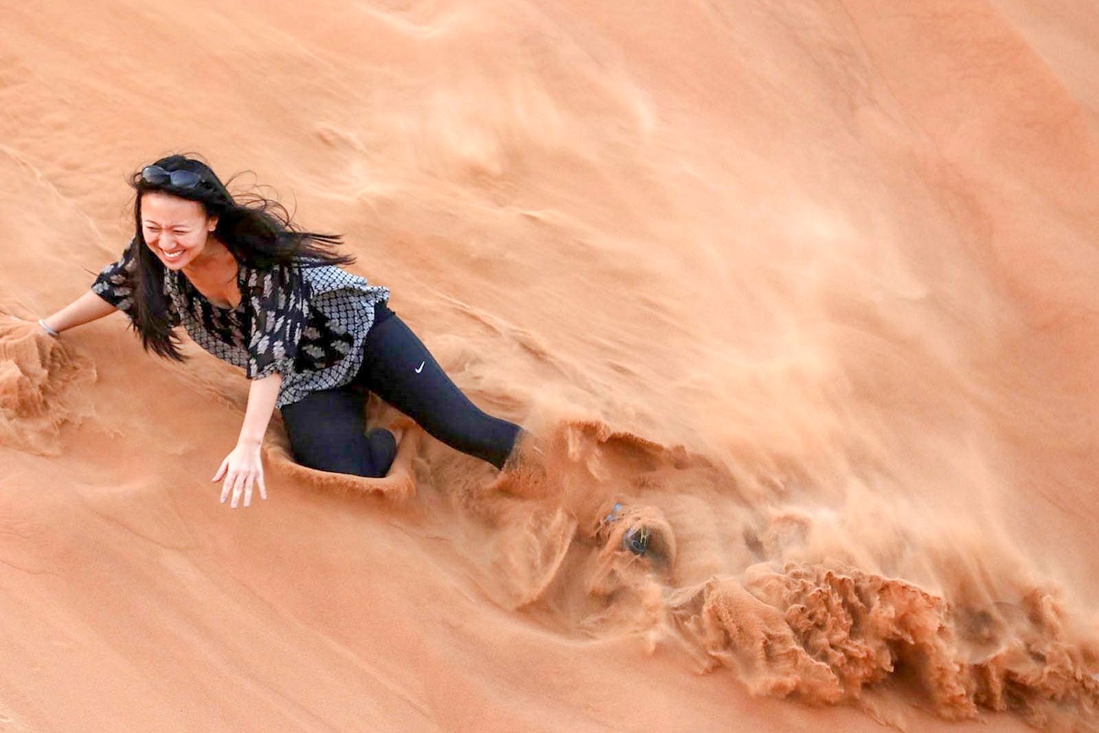 Abu Dhabi Morning Desert Safari: Dune Bashing, Sandboarding & Camel Ride