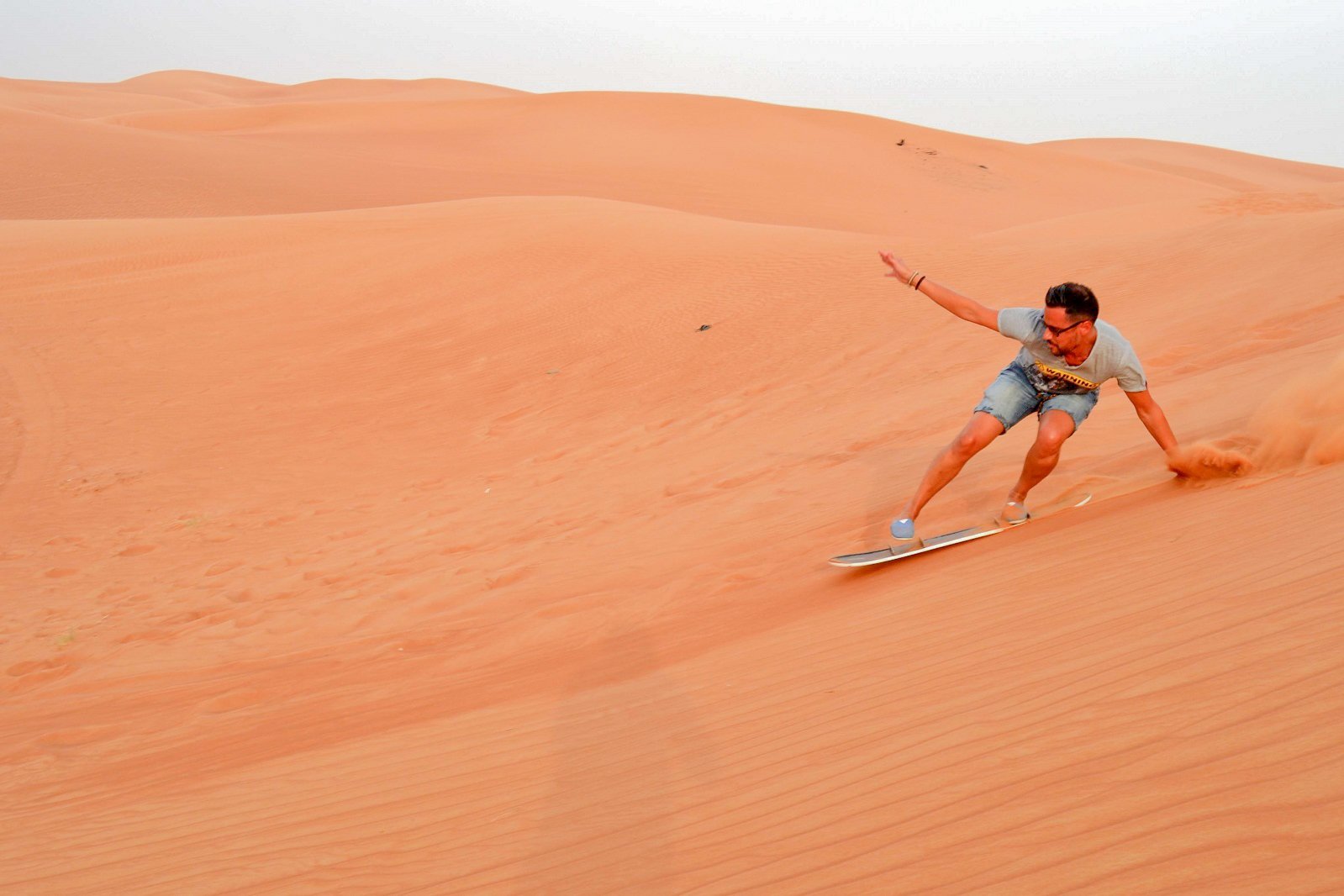 Abu Dhabi Morning Desert Safari: Dune Bashing, Sandboarding & Camel Ride