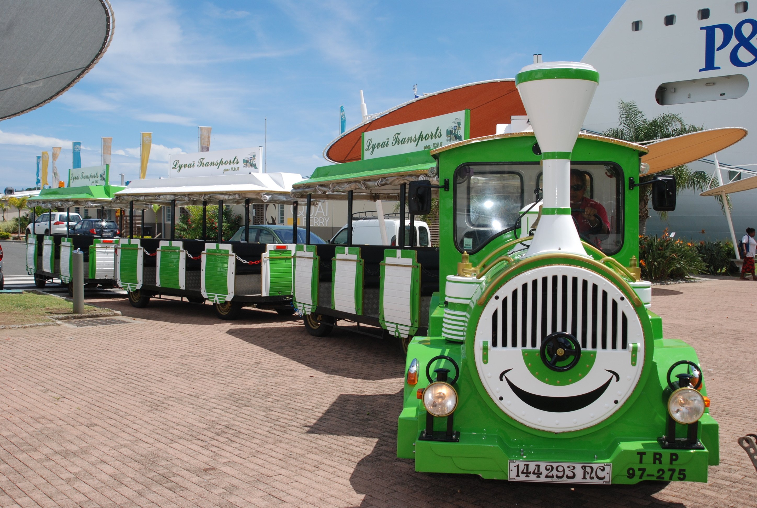 Noumea Green Trolley Train Sightseeing Tour