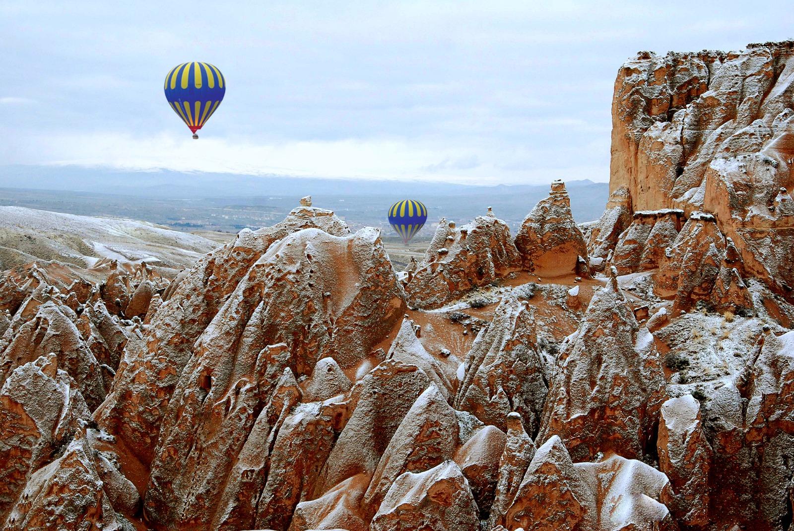 Göremland Sunrise Hot Air Balloon Flight with Hotel Transfers