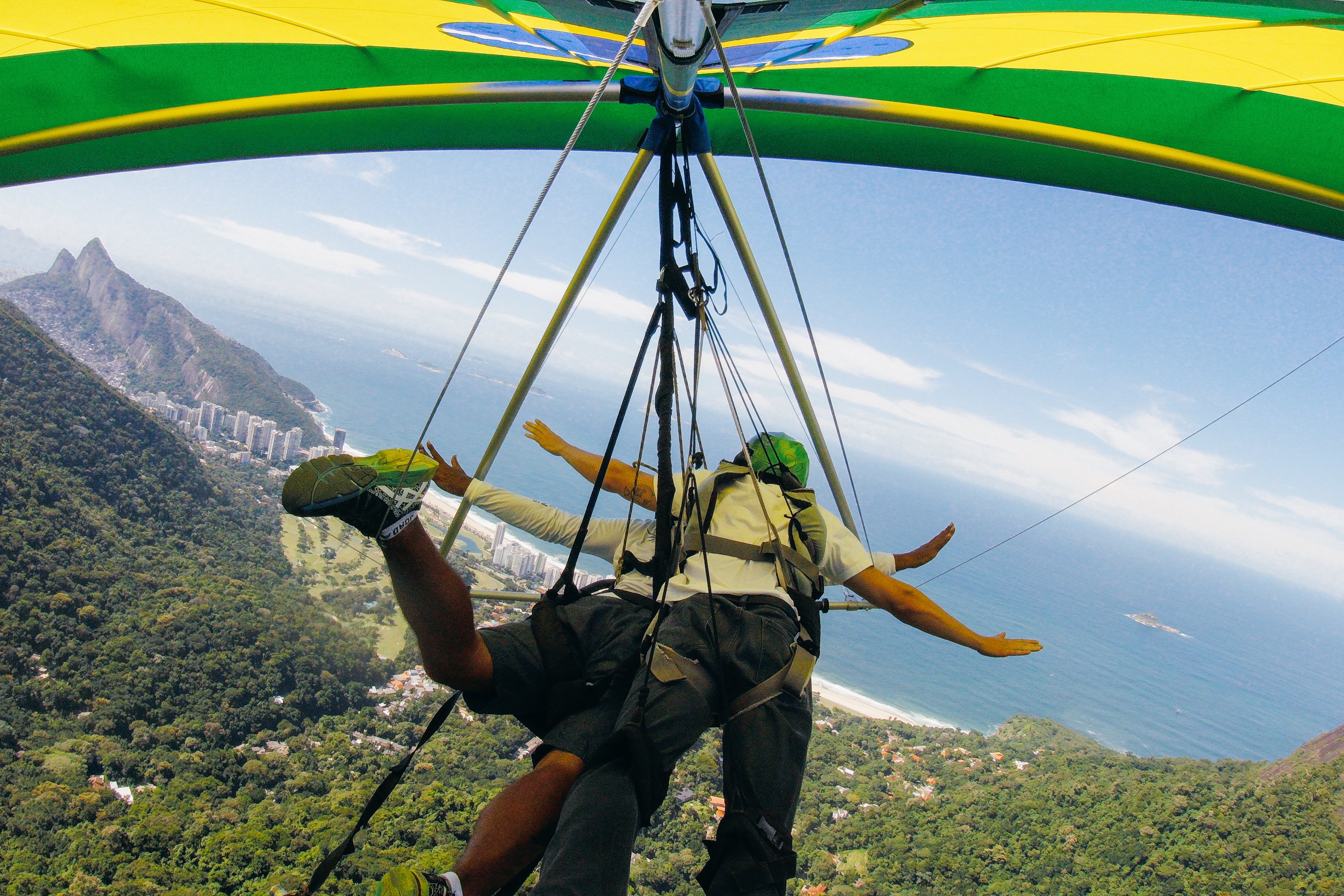 Rio de Janeiro Tandem Hang Gliding Experience