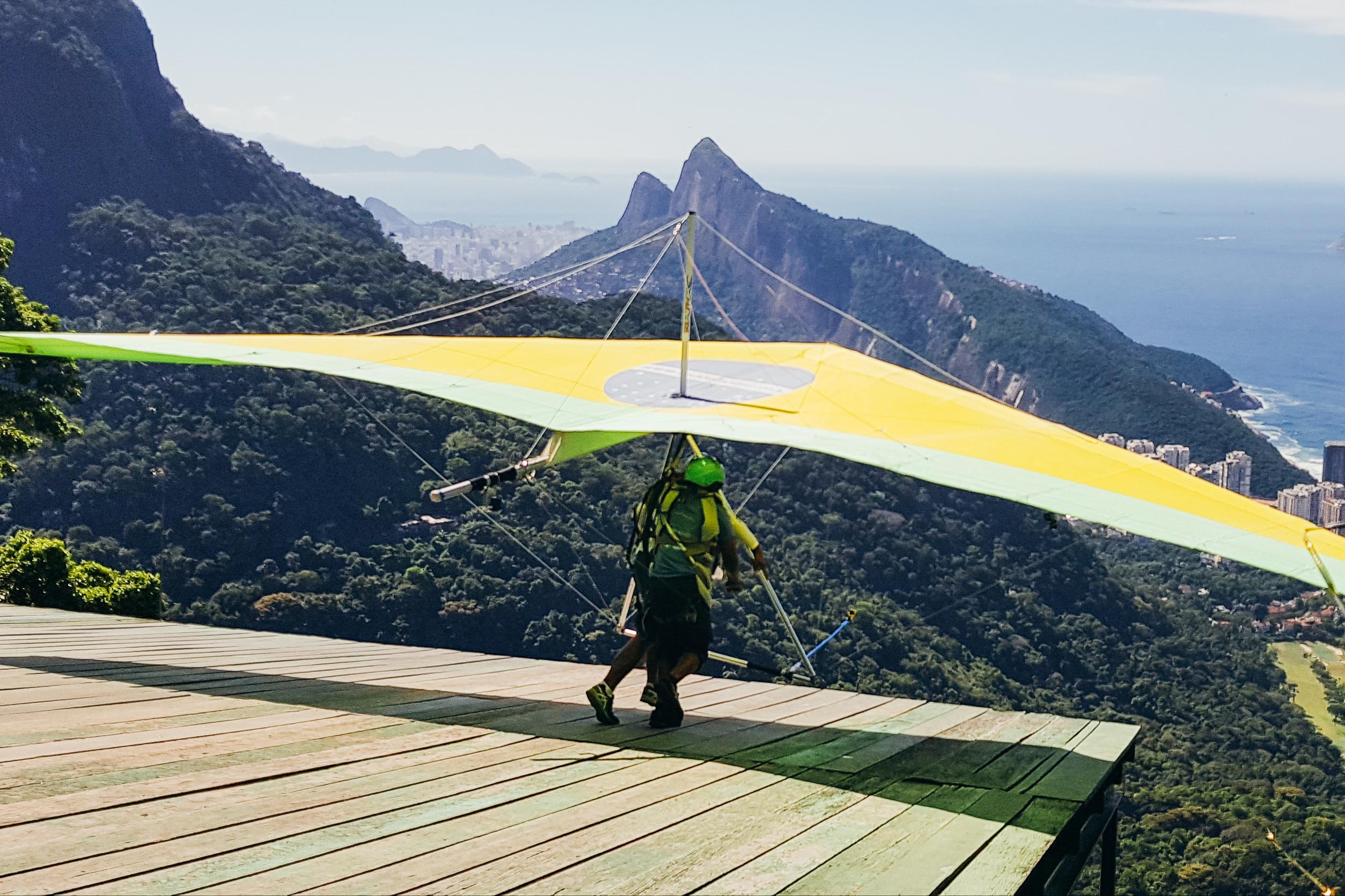 Rio de Janeiro Tandem Hang Gliding Experience