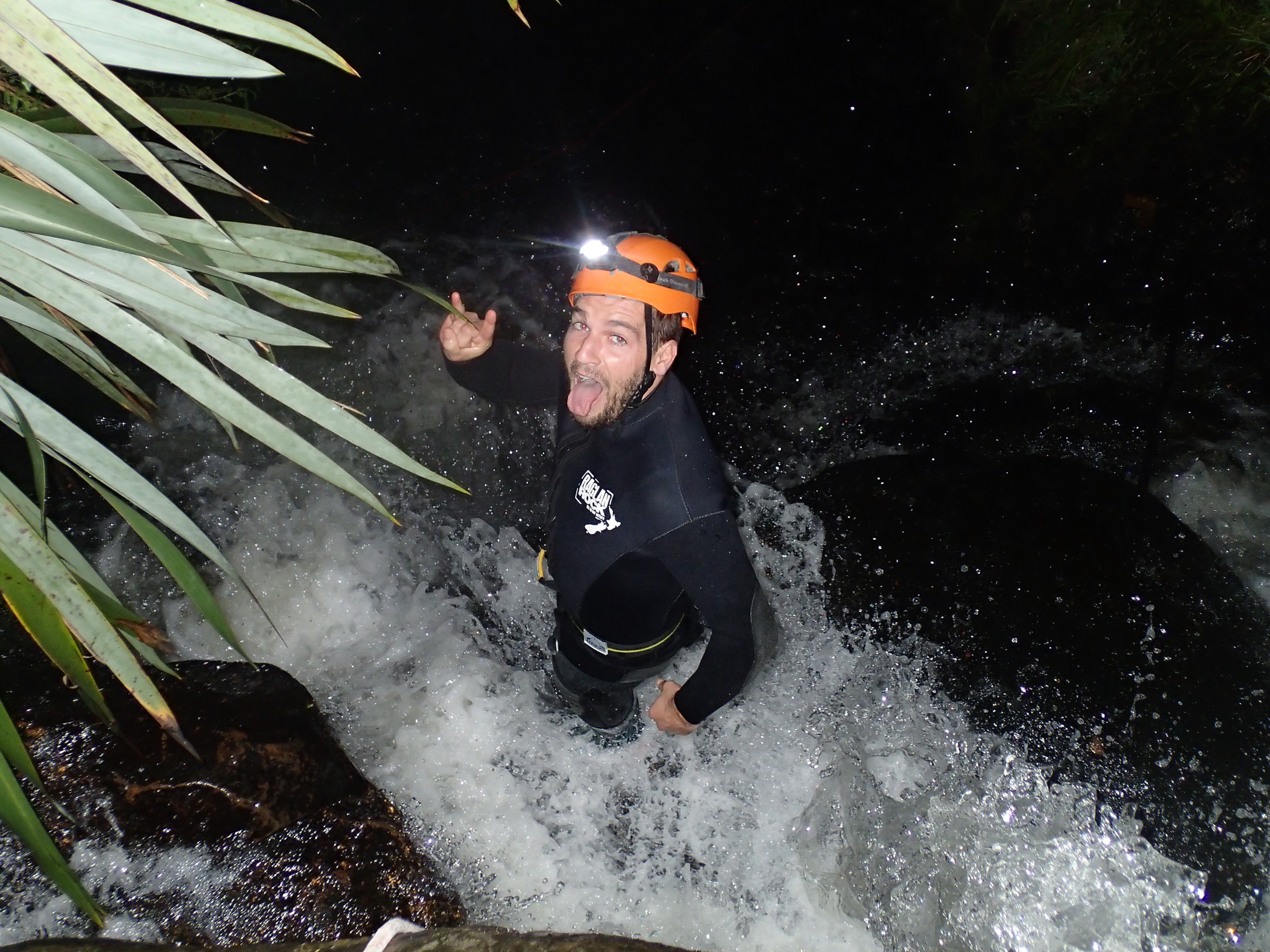 Raglan Twilight Glowworm Canyoning Adventure