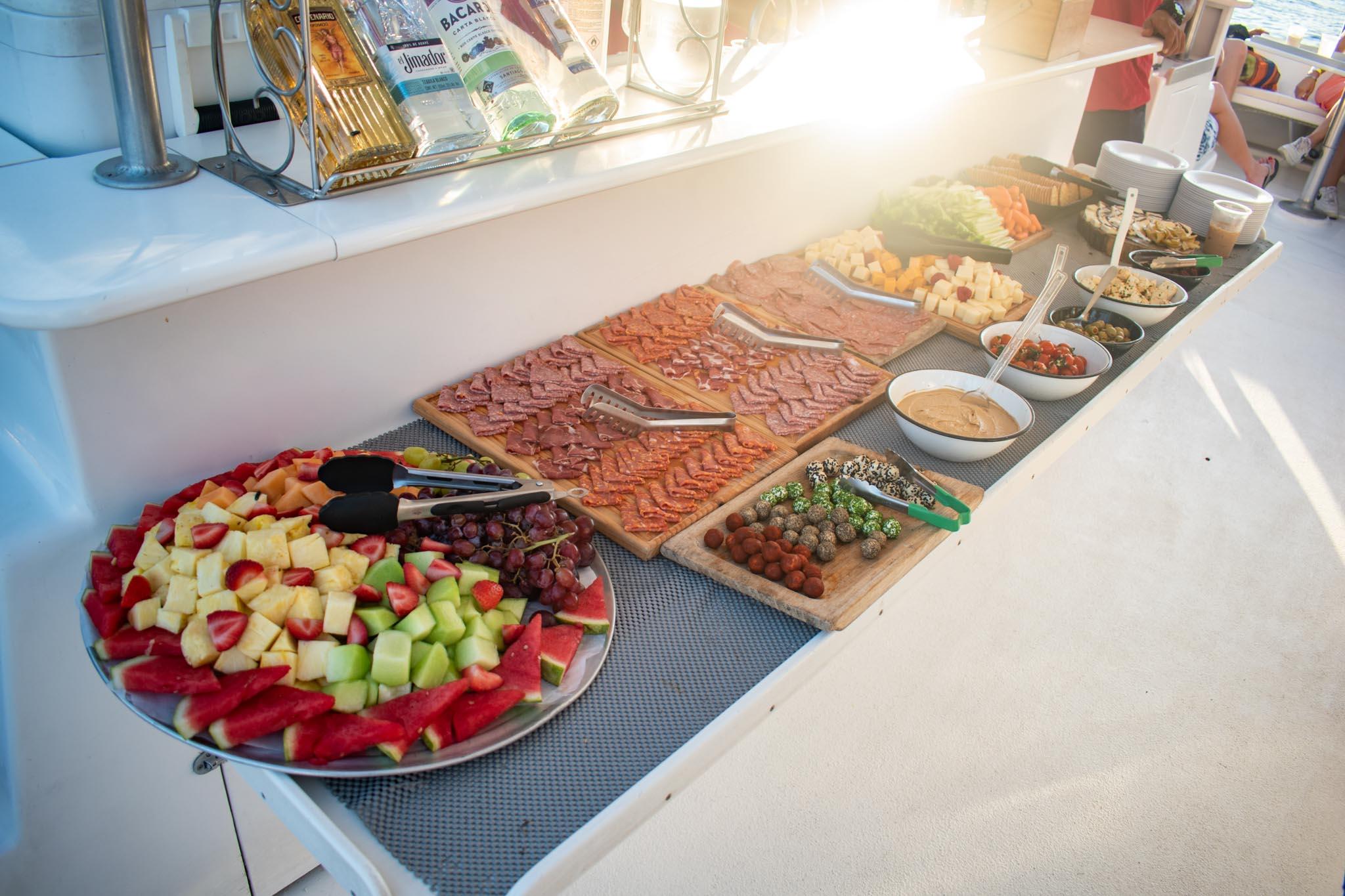 Cabo San Lucas Sunset Catamaran Cruise with Open Bar & Appetizers