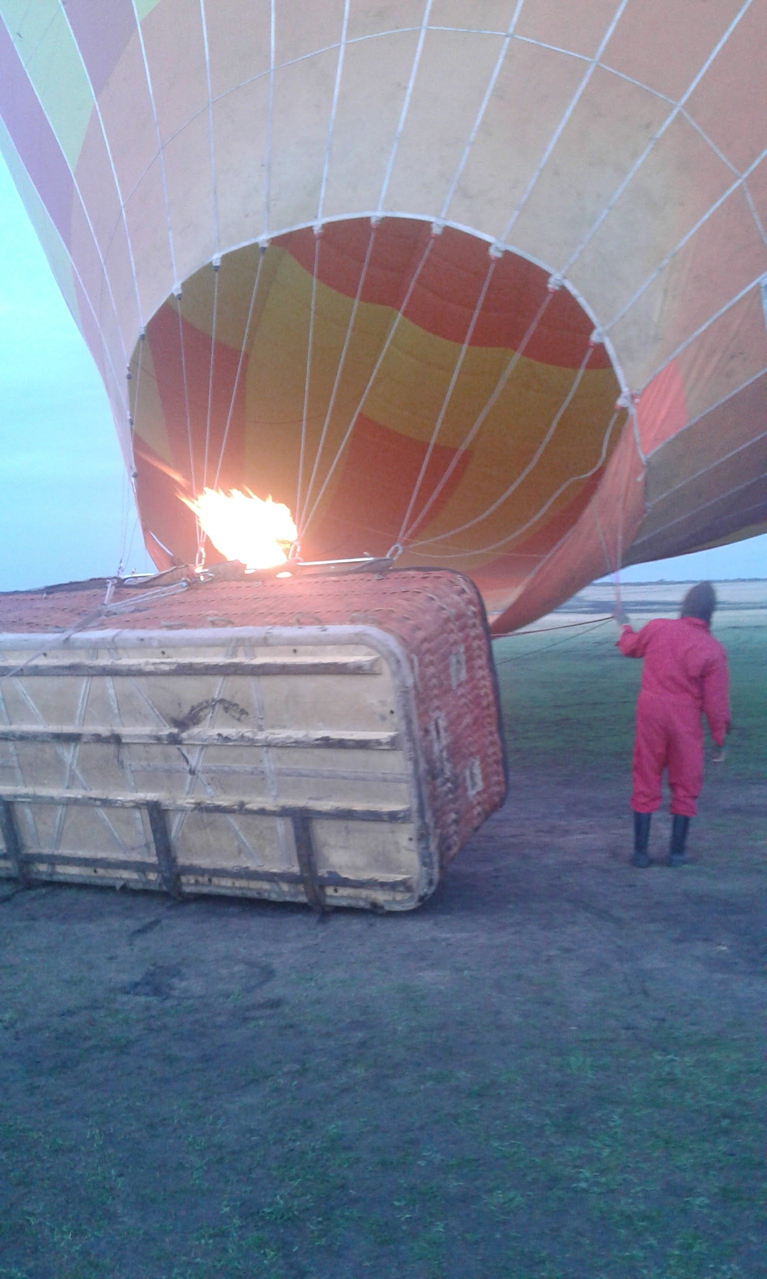 Maasai Mara Sunrise Hot Air Balloon Safari with Champagne Breakfast