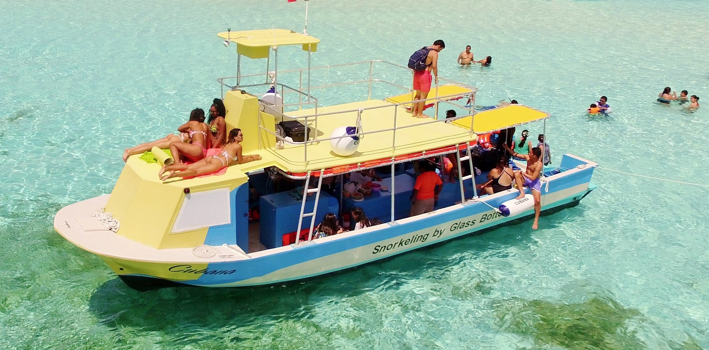 Glass Bottom Boat & Three Reef Snorkel Adventure