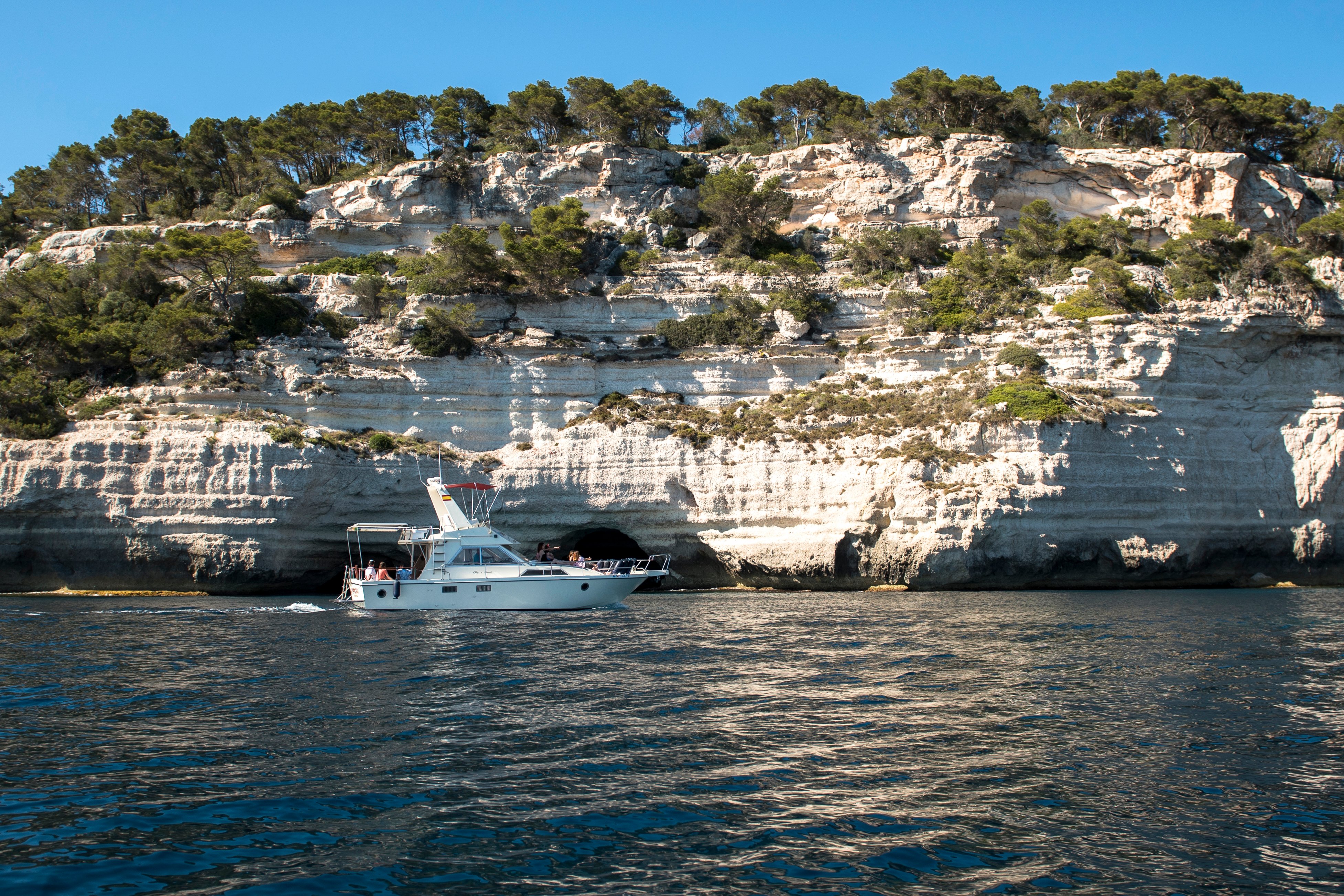 Menorca boat tour — turquoise calas and coastline from the water — image 8