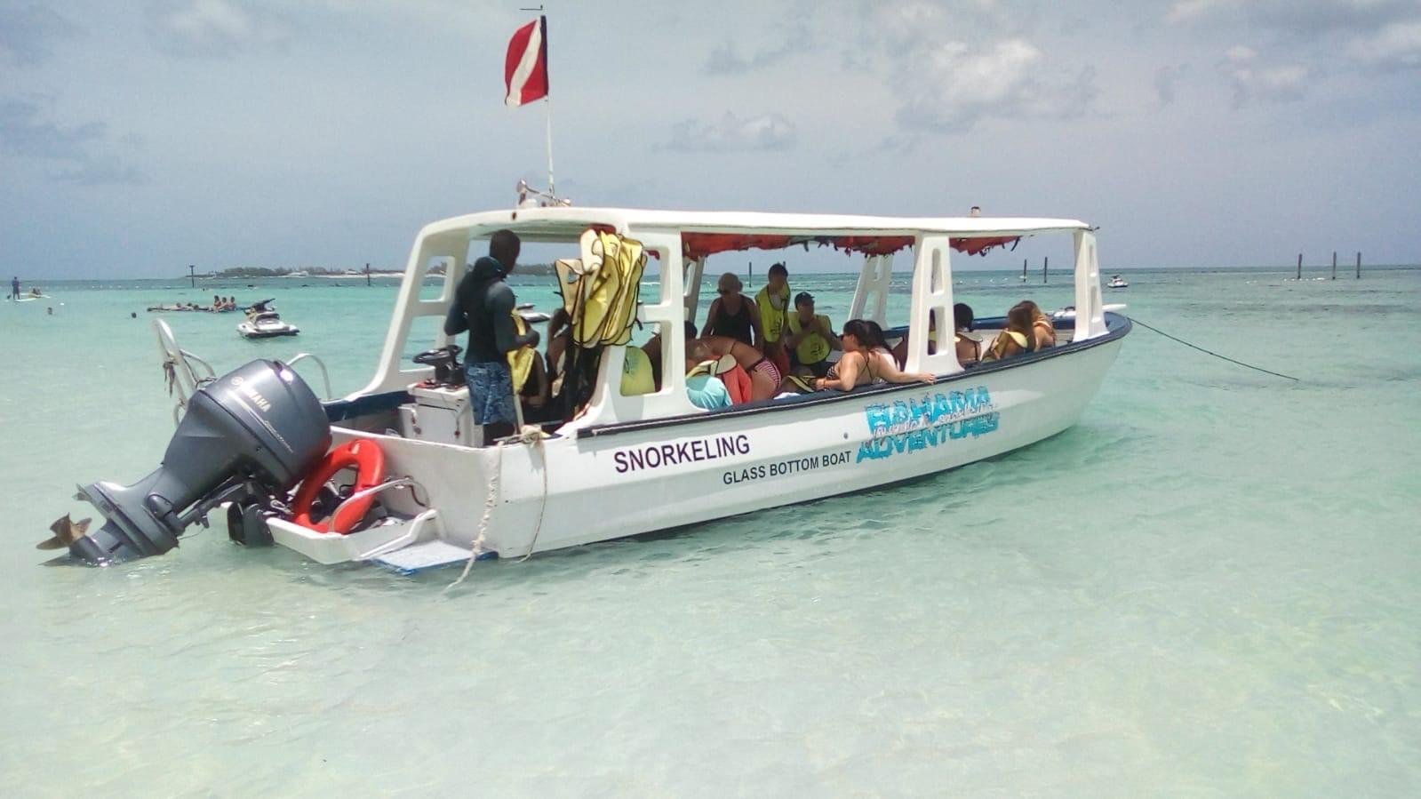 Glass Bottom Boat, Snorkeling & Banana Boat Adventure