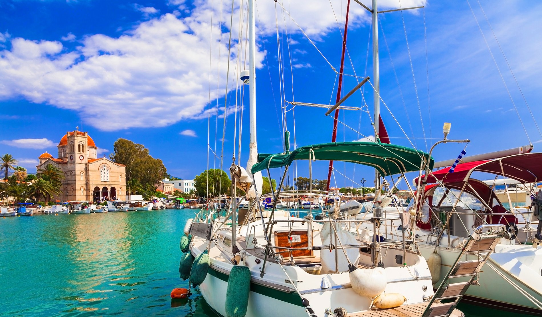 Aegina Island Day Excursion with Beach Time