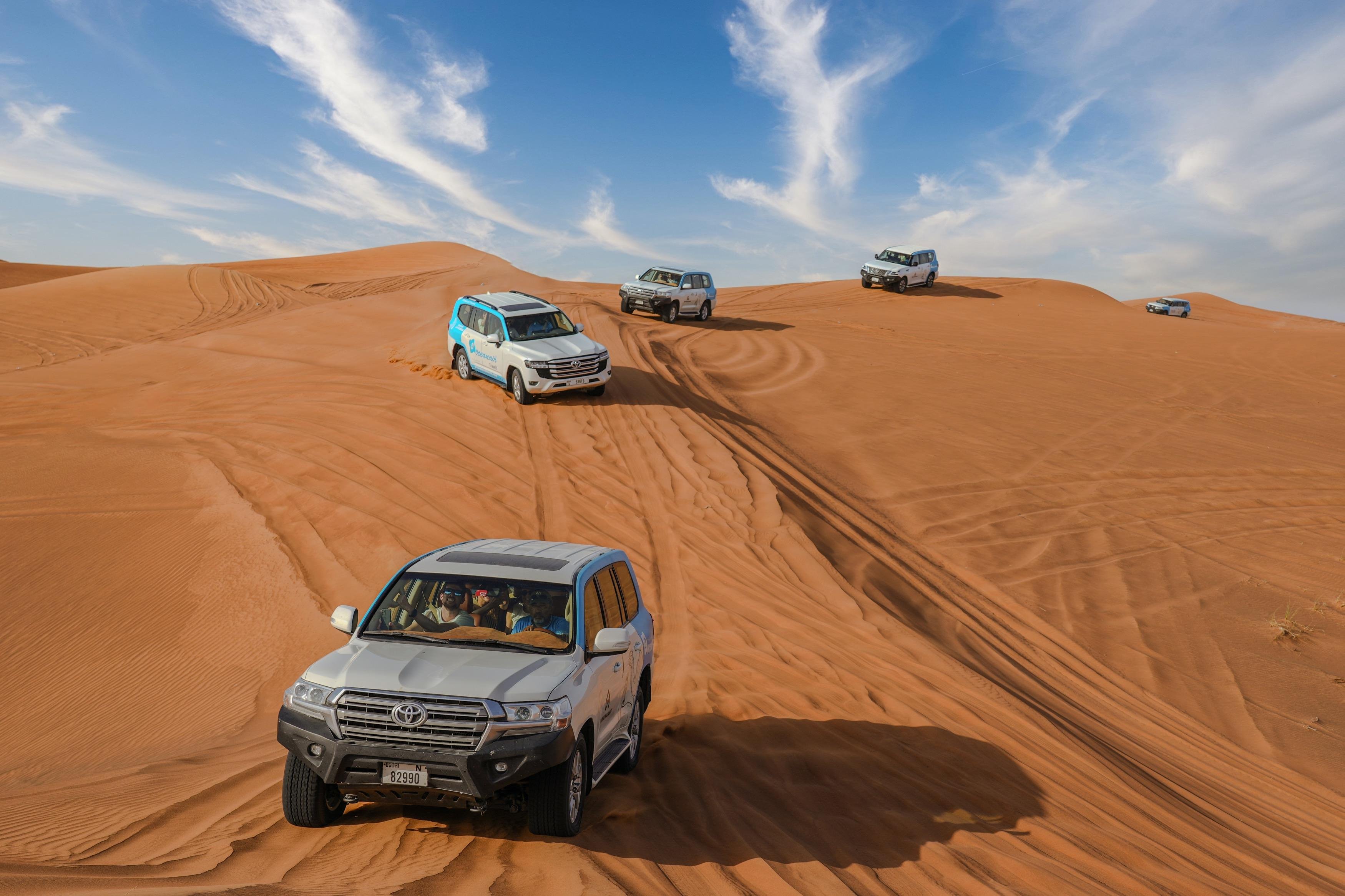 Dubai Desert Safari: Red Dunes, Quad Biking & Al Khayma Camp
