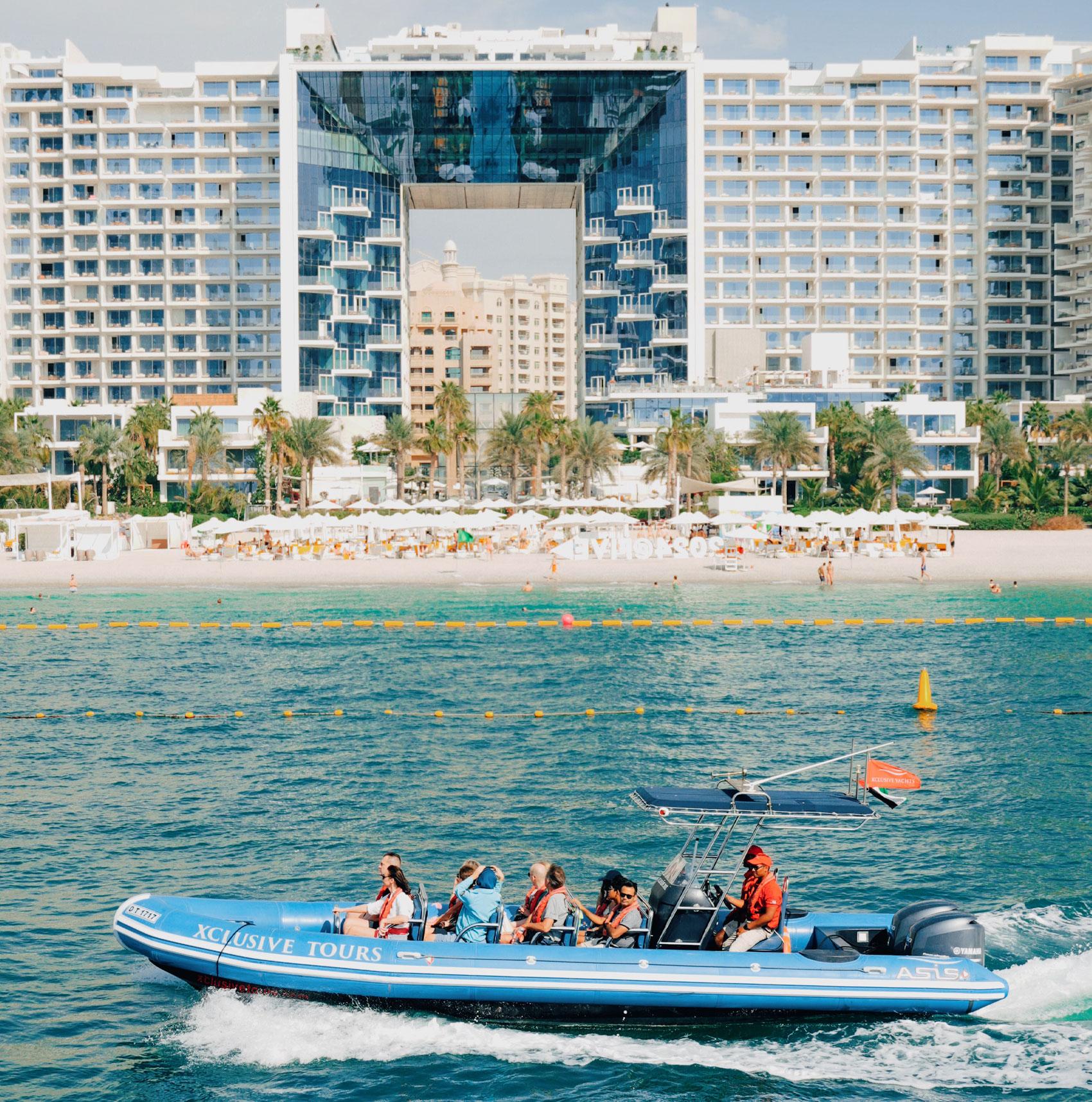 Dubai Speedboat Tour: Marina, Palm, Burj Al Arab & Atlantis