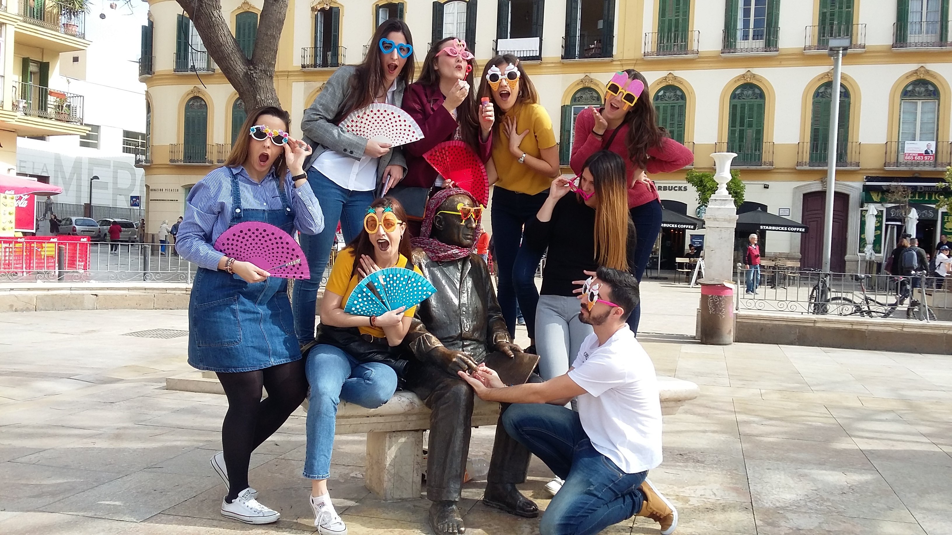 Private Bachelorette Treasure Hunt in Málaga