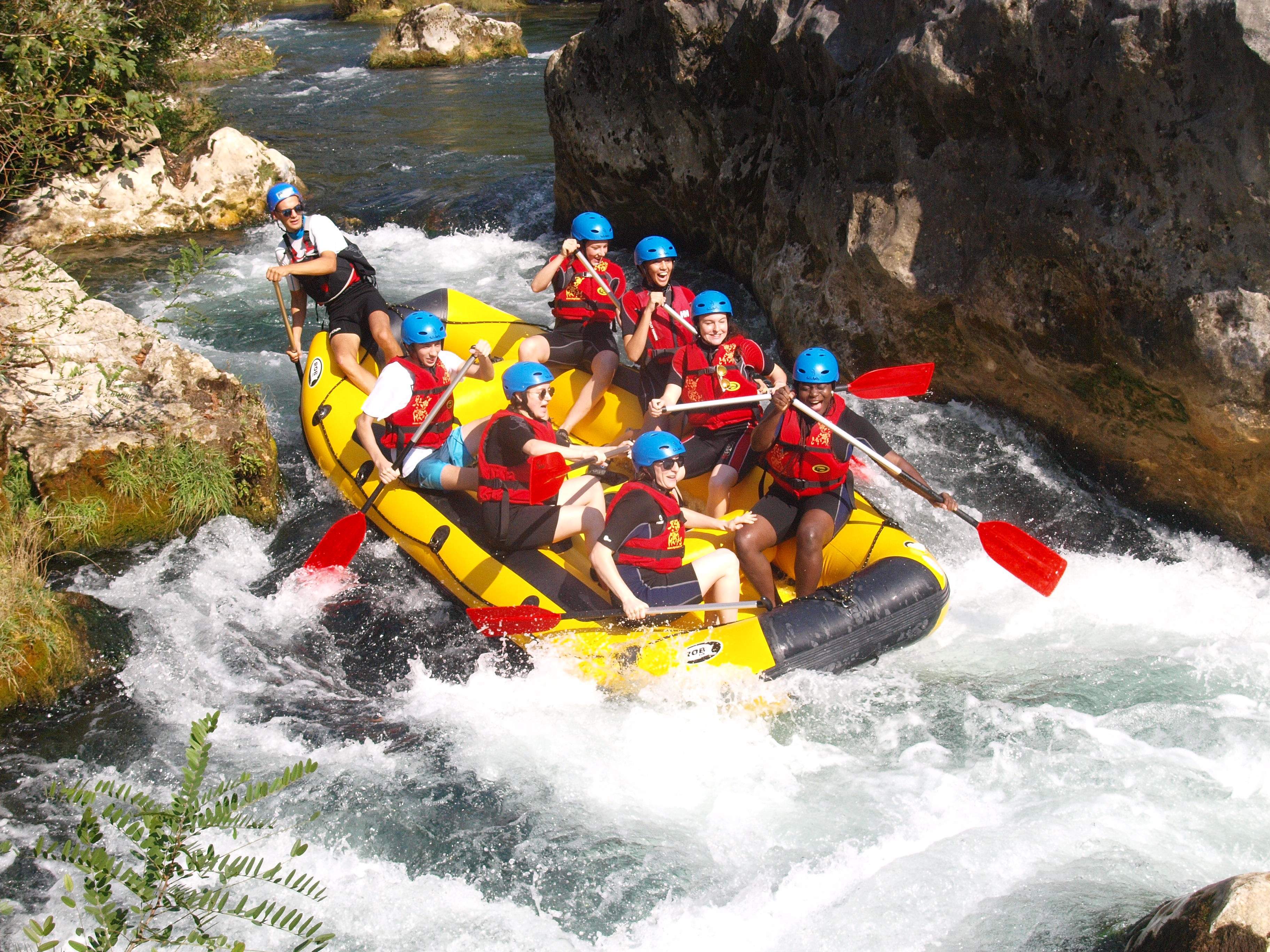 Cetina River Rafting & Cave Exploration from Split