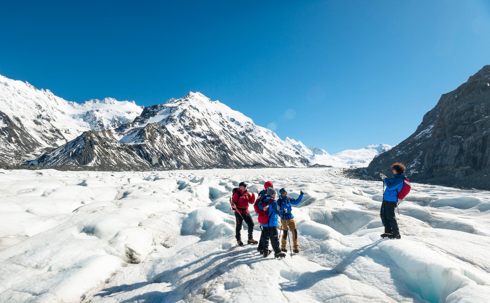 Tasman Glacier Helicopter Ride & Ice Hike, Mount Cook