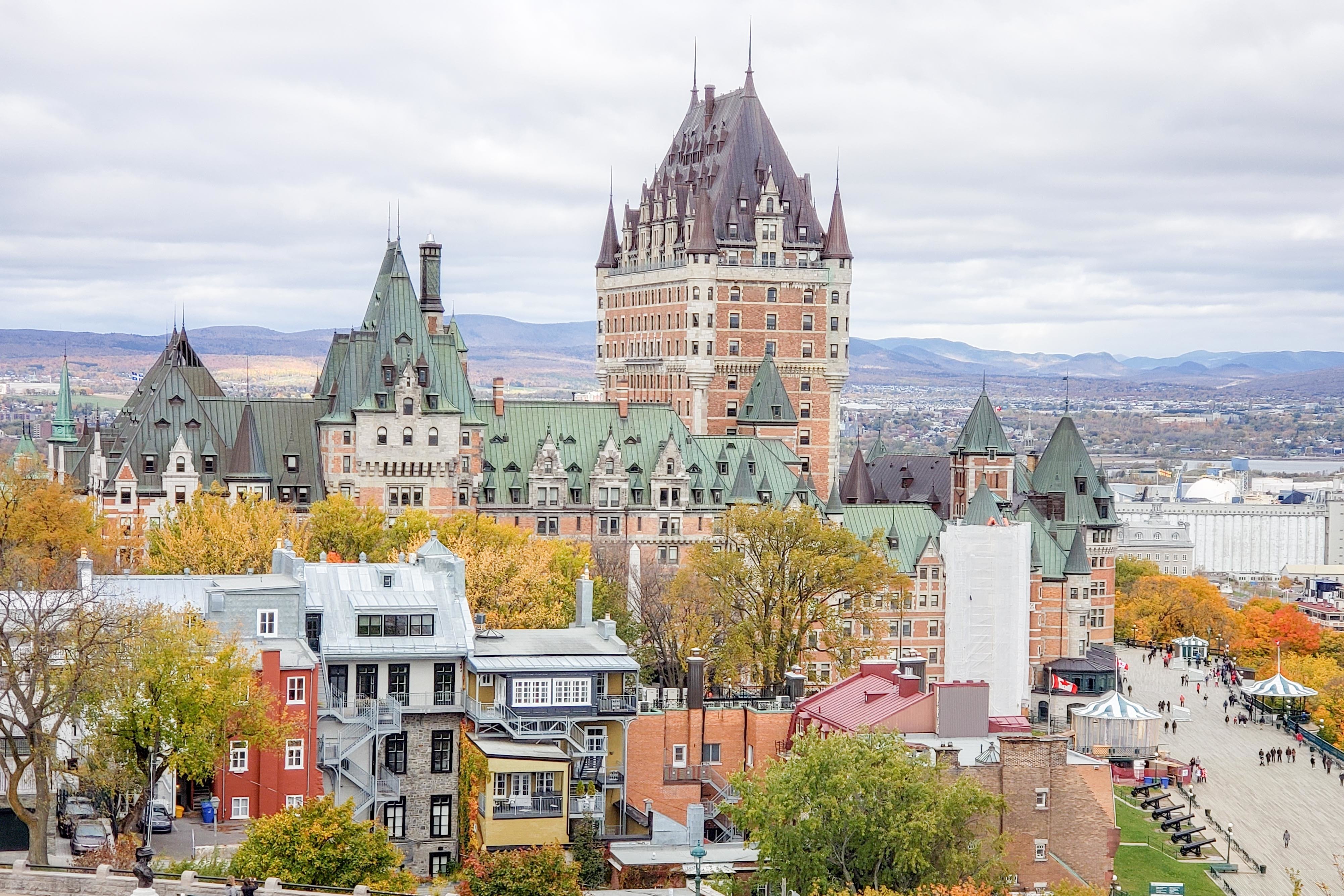 Quebec City & Montmorency Falls Full-Day Excursion from Montreal