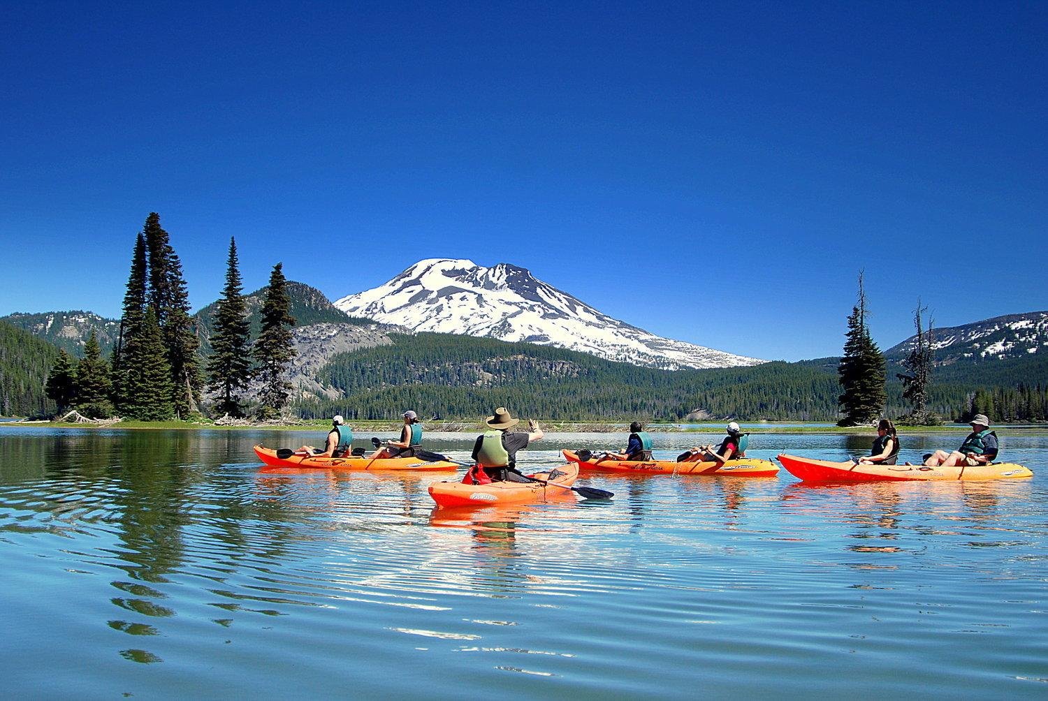 Cascade Lakes Guided Kayak Adventure