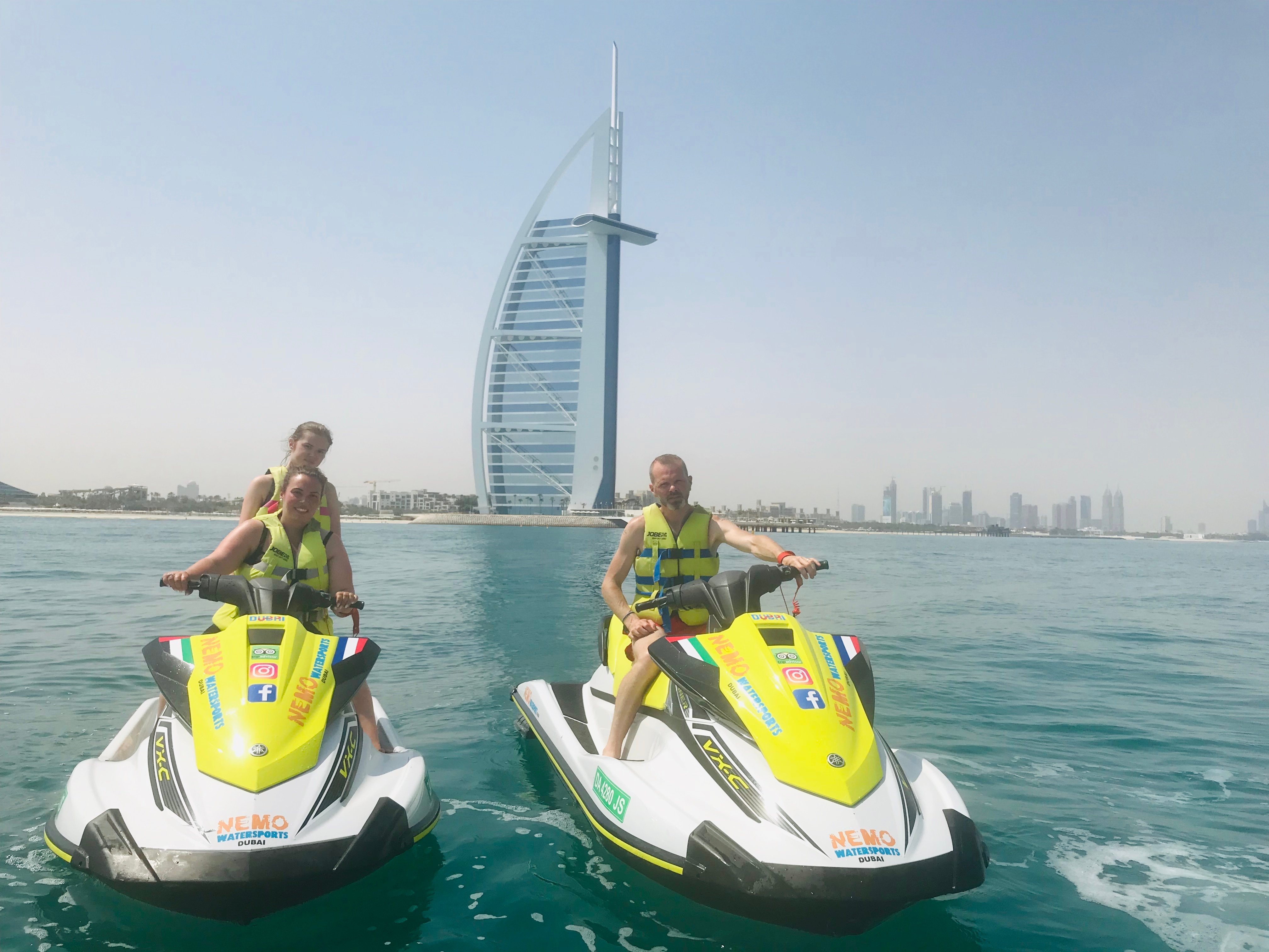 Dubai Jet Ski Adventure: Burj Al Arab & Jumeirah Beach