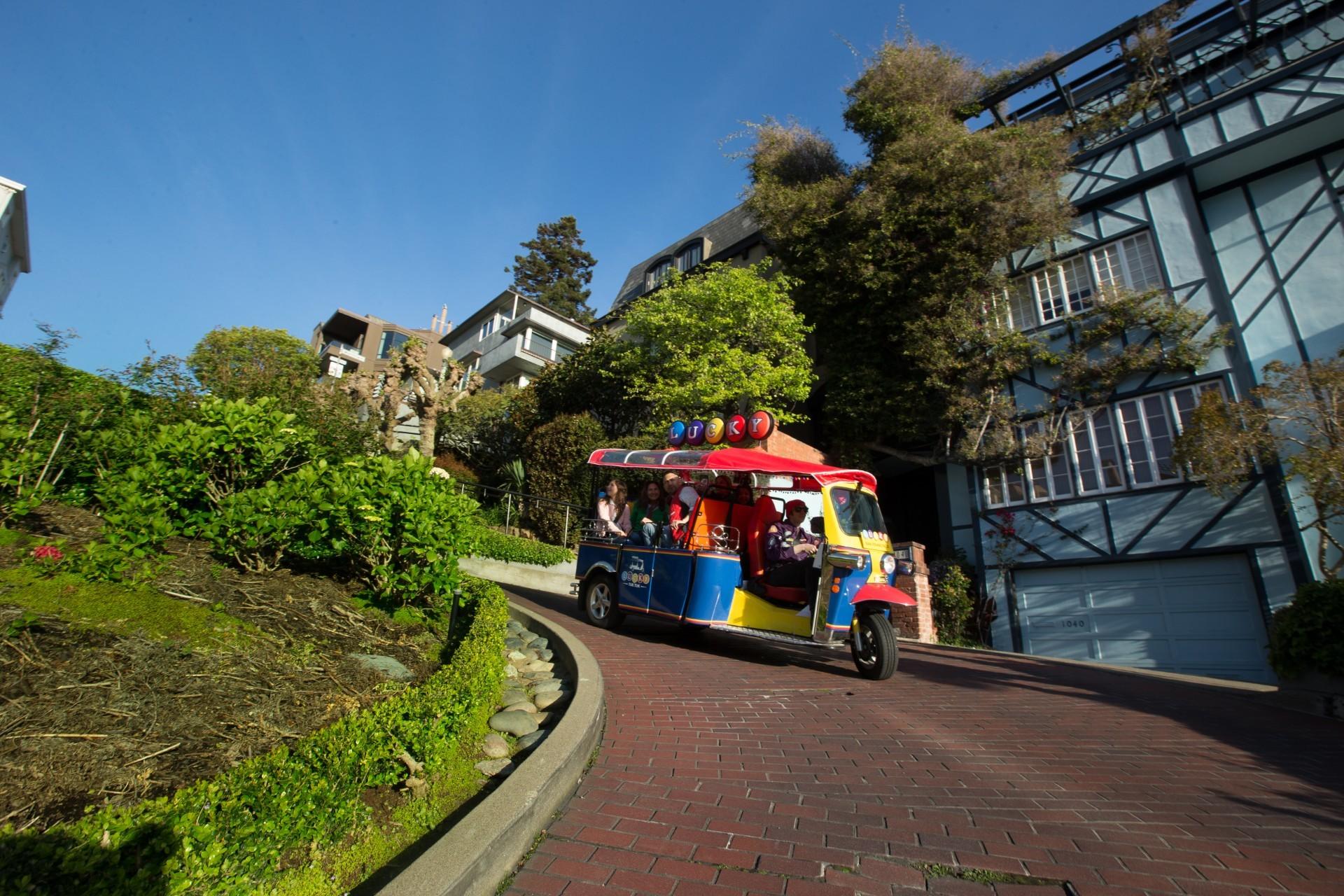 Private San Francisco Tuk-Tuk City Tour & Alcatraz Combo