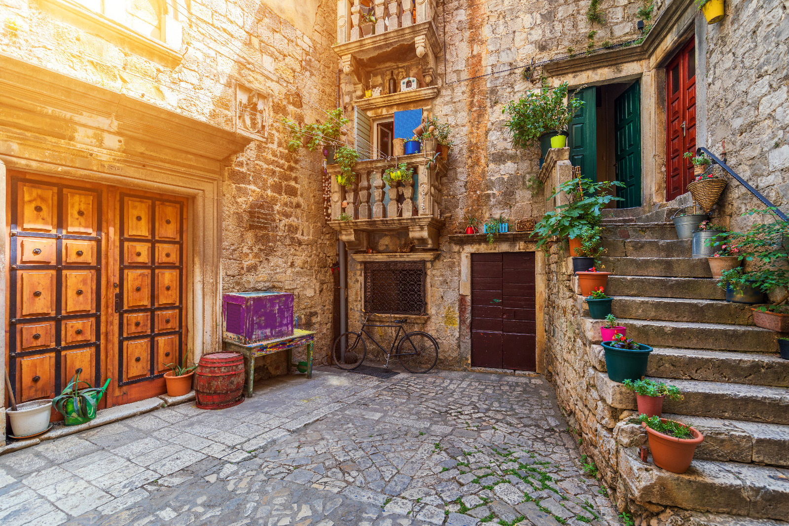 Split to Krka Waterfalls & Trogir UNESCO Tour