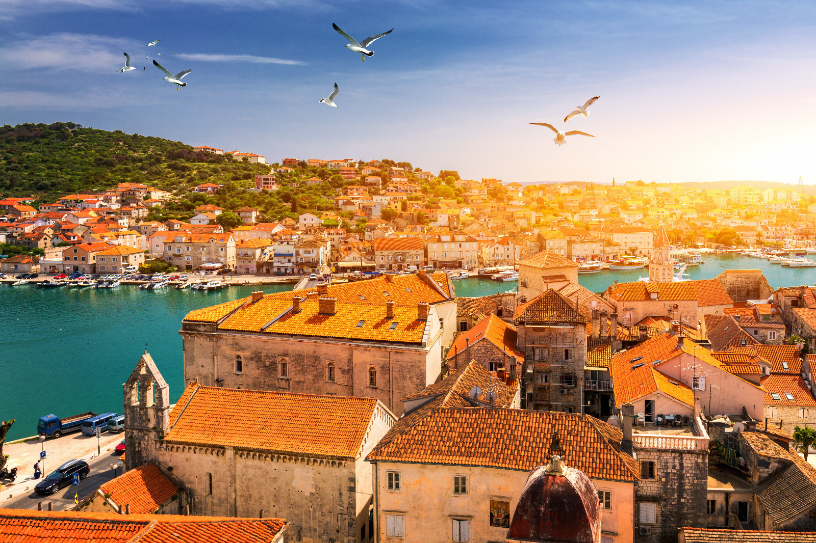 Split to Krka Waterfalls & Trogir UNESCO Tour