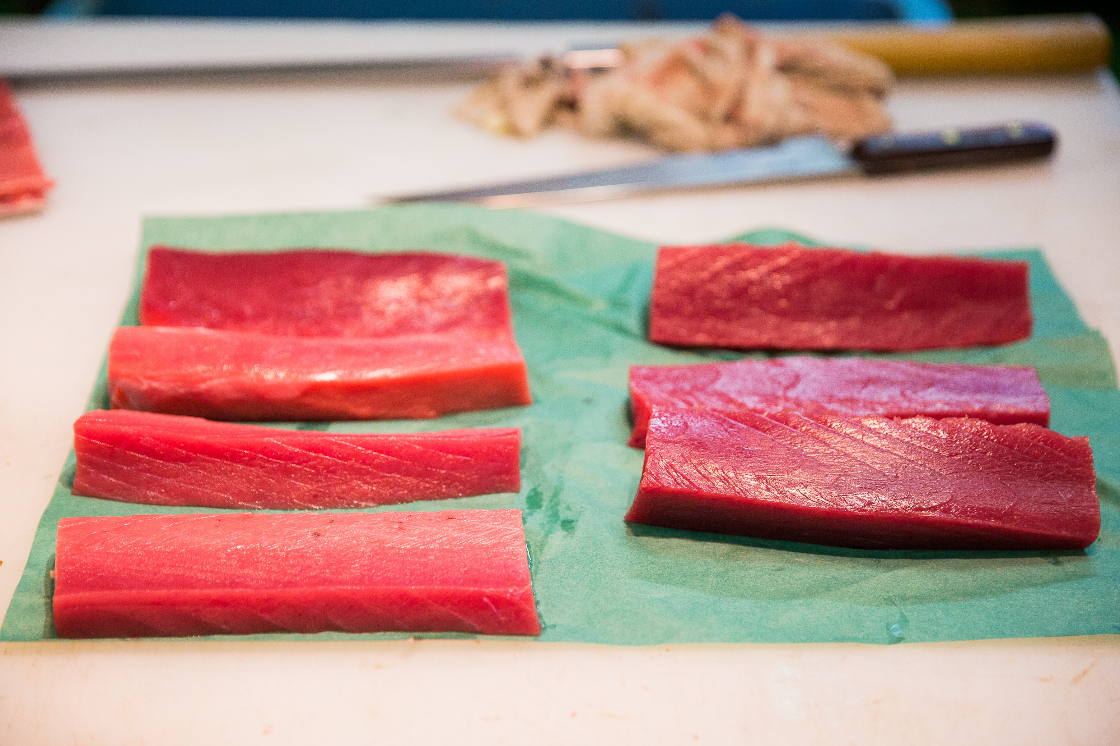 Tsukiji fish market tour — outer market stalls, street food and Tsukiji Hongwanji — image 21