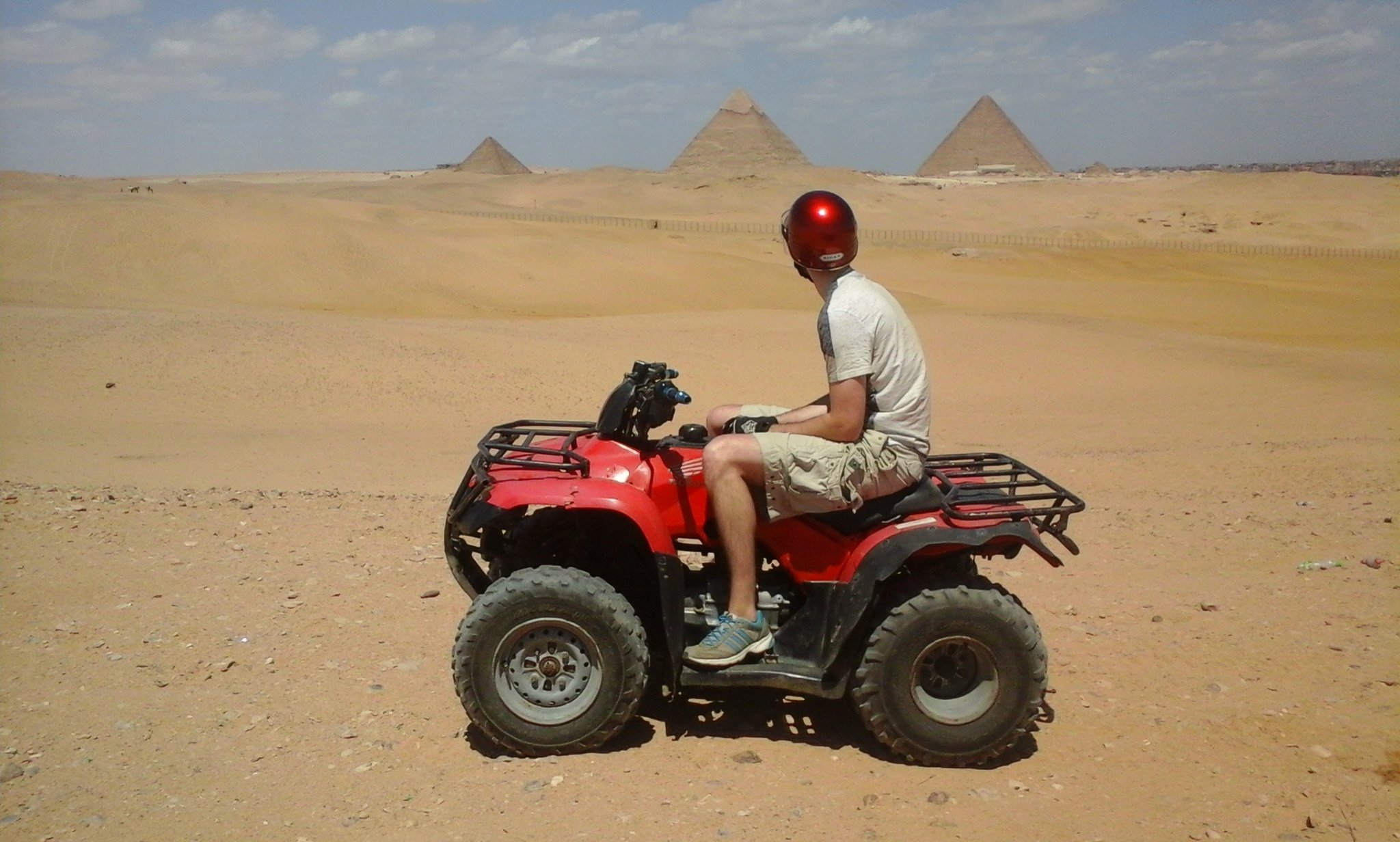 Giza Pyramids Quad Bike Safari & Camel Trek