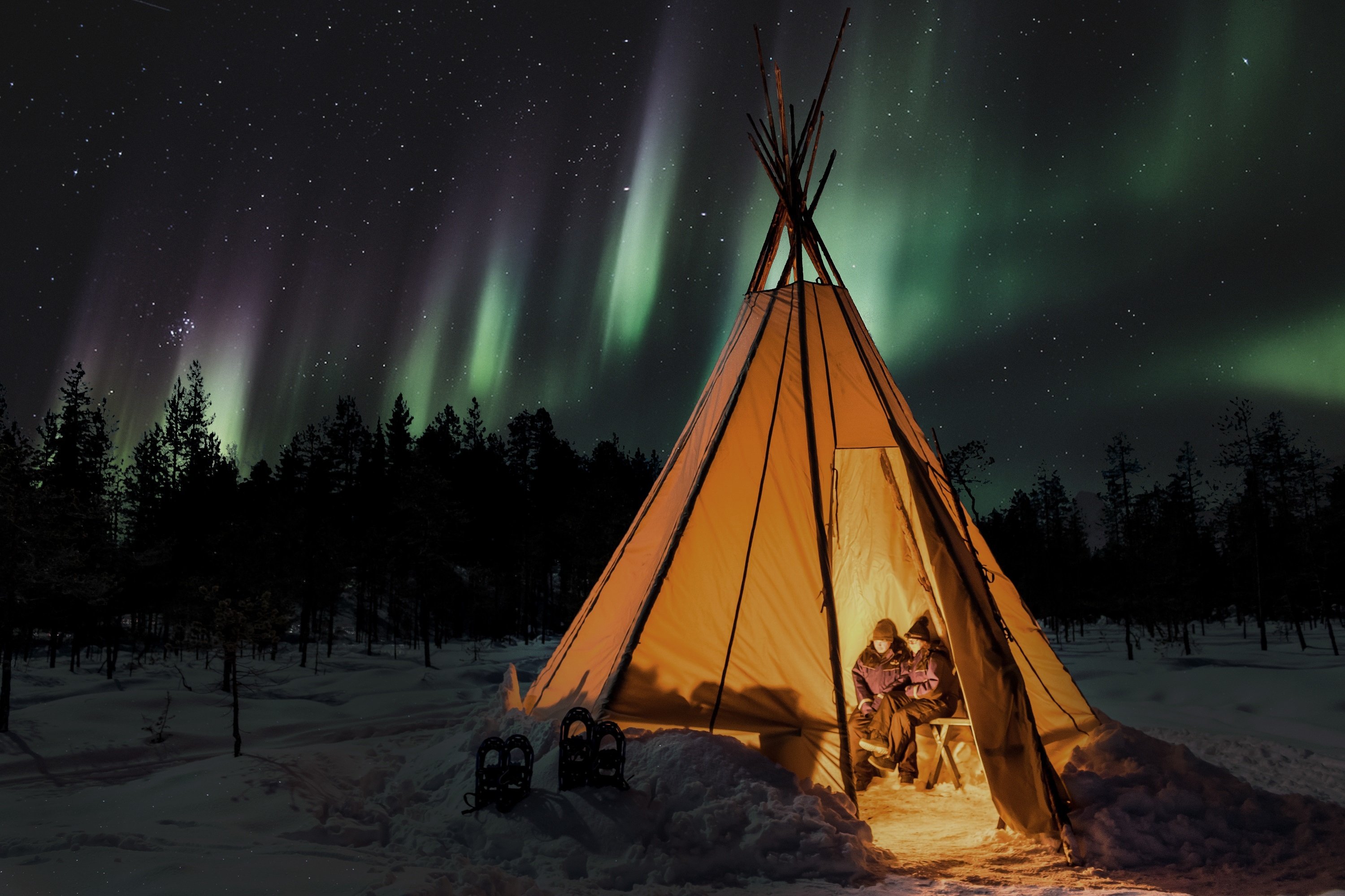 Rovaniemi Evening Snowmobile Safari & Arctic Campfire