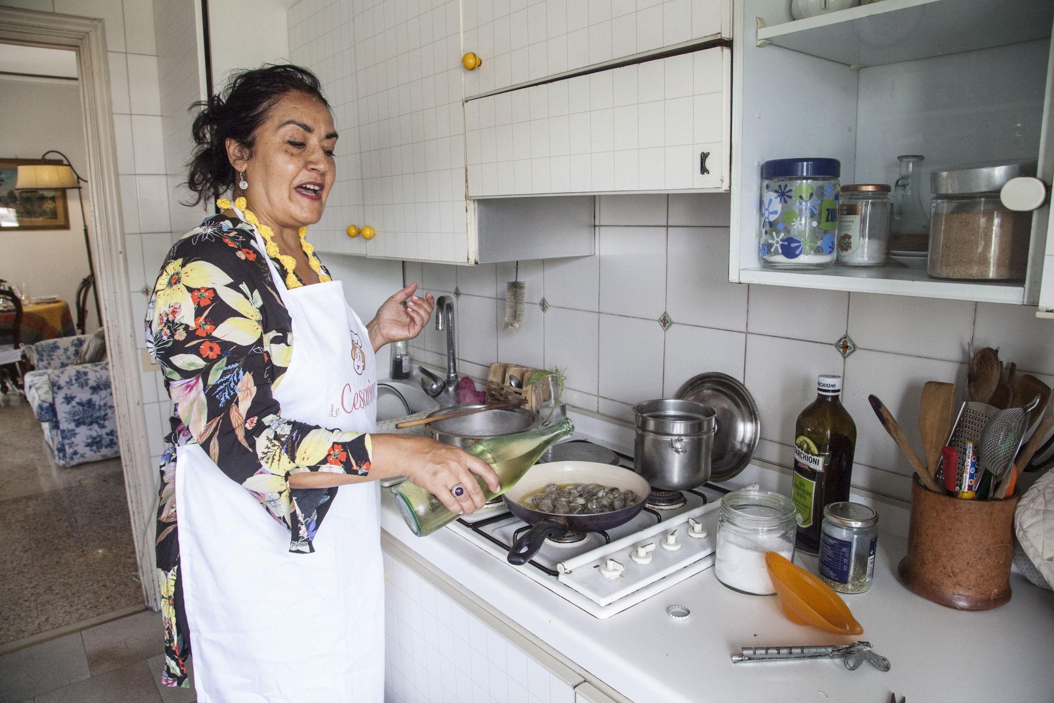 Taormina Market Tour and Authentic Home Cooking Class