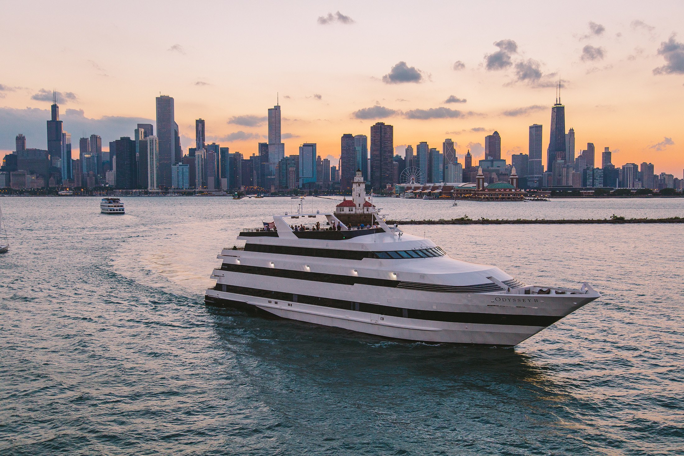 Premier Lunch or Dinner Cruise on Lake Michigan