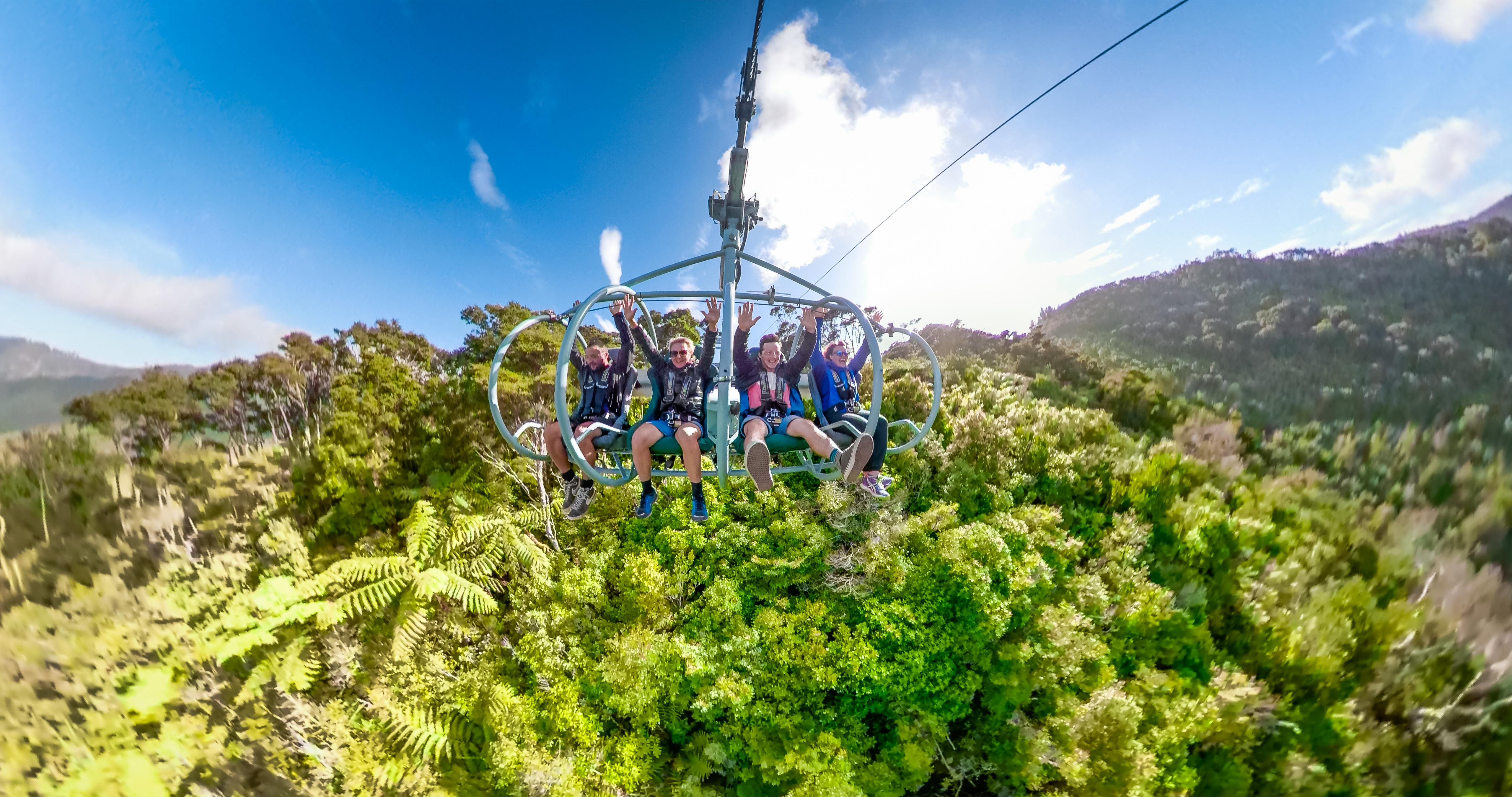 Nelson Skywire: Cable Bay Treetop Thrill Ride