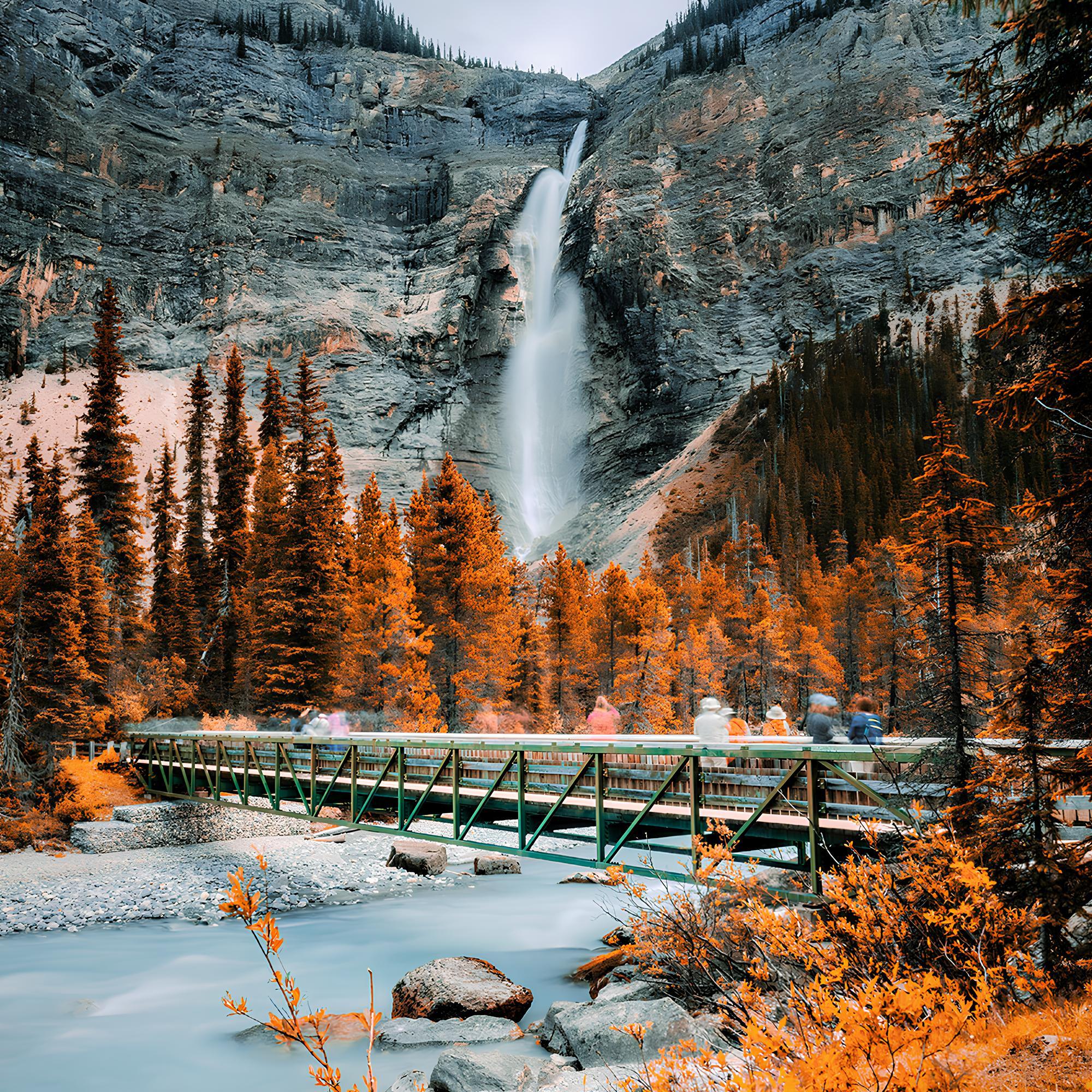 Banff: Emerald Lake, Wapta Falls & Takakkaw Falls Day Trip — Emerald Lake canoe day tour, Yoho National Park