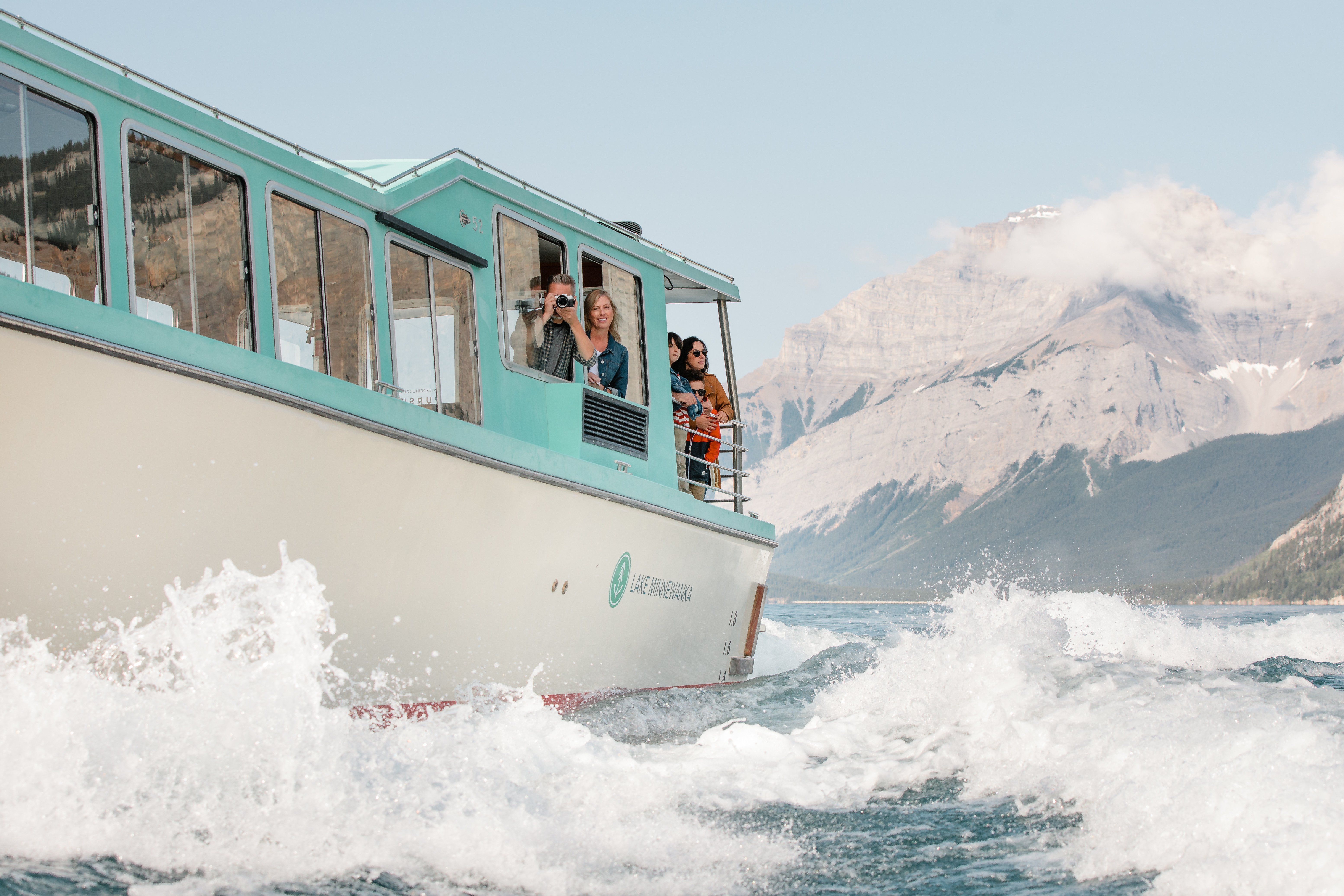 Lake Minnewanka cruise — Banff National Park scenery — image 2