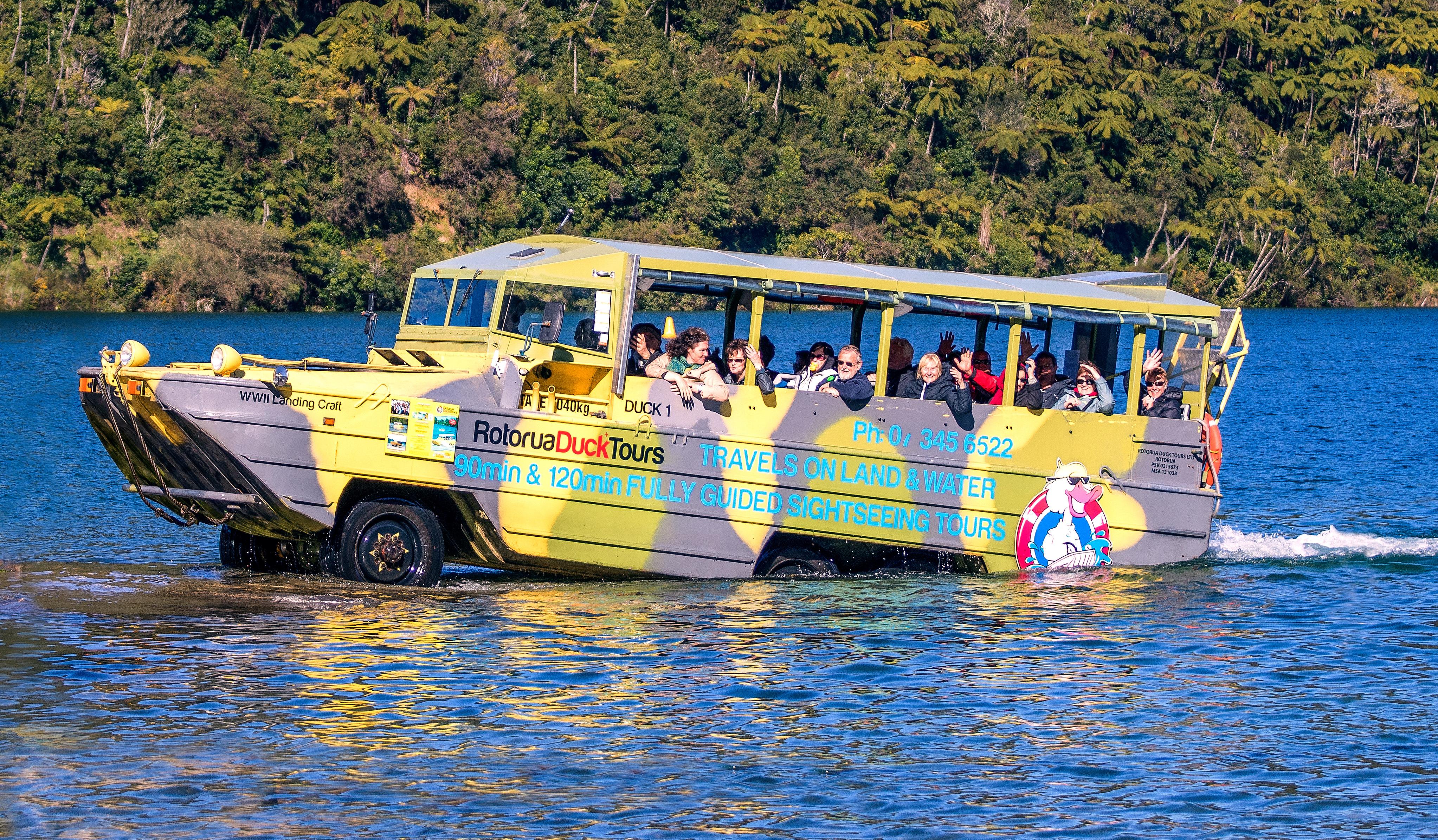 Rotorua Amphibious Duck Boat Adventure