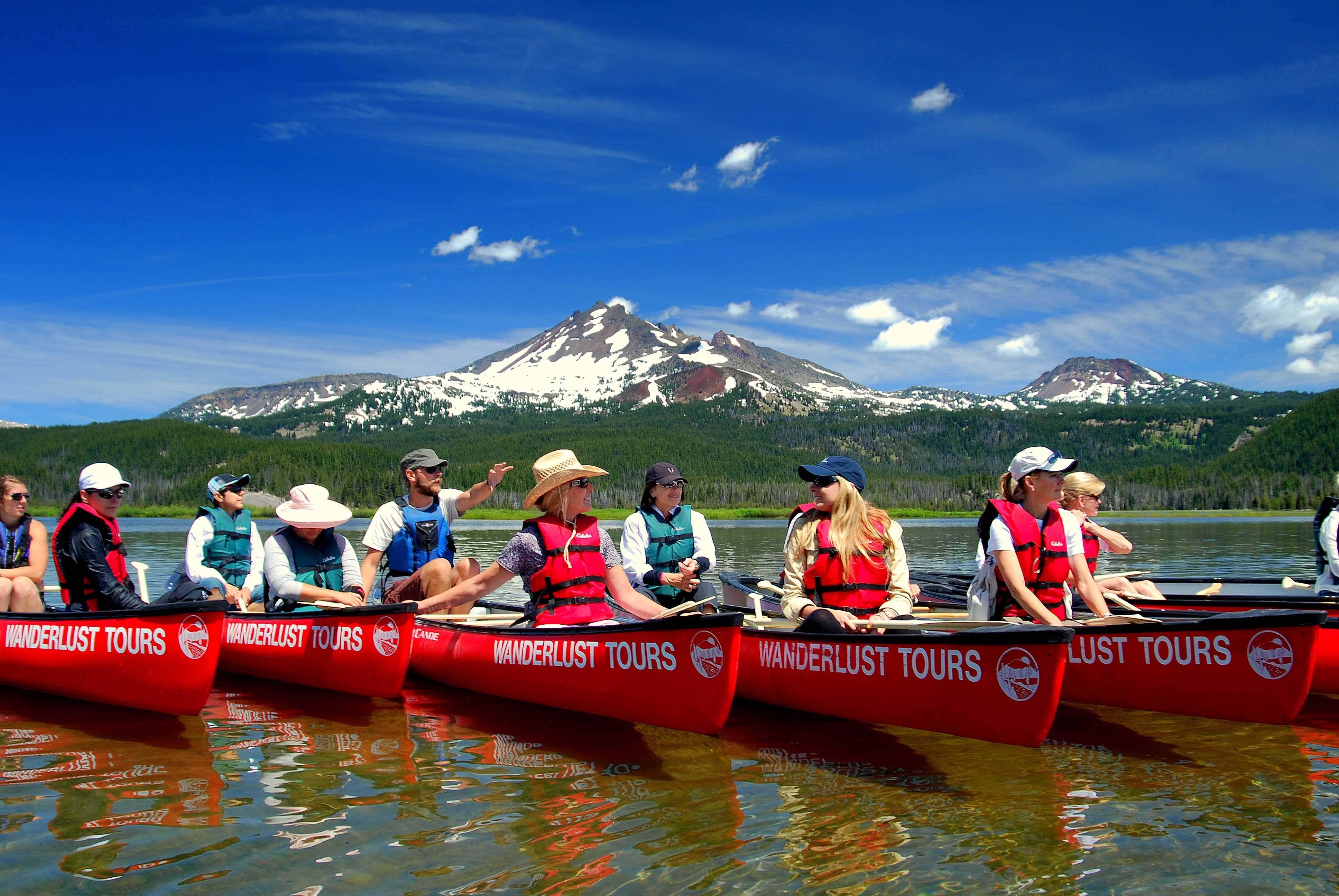 Brews & Views Canoe Adventure on Cascade Lakes