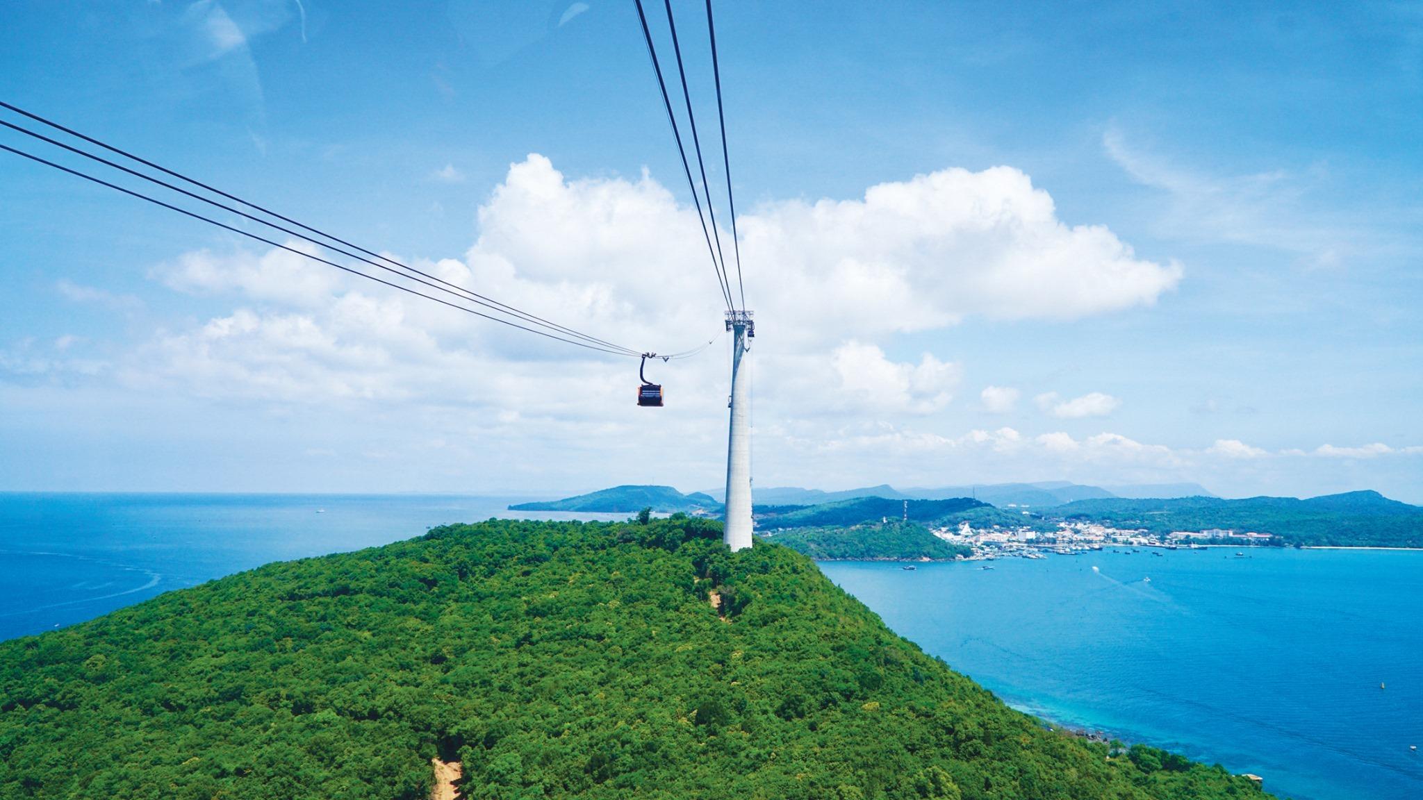 Cable Car & Three-Island Boat Adventure with Lunch