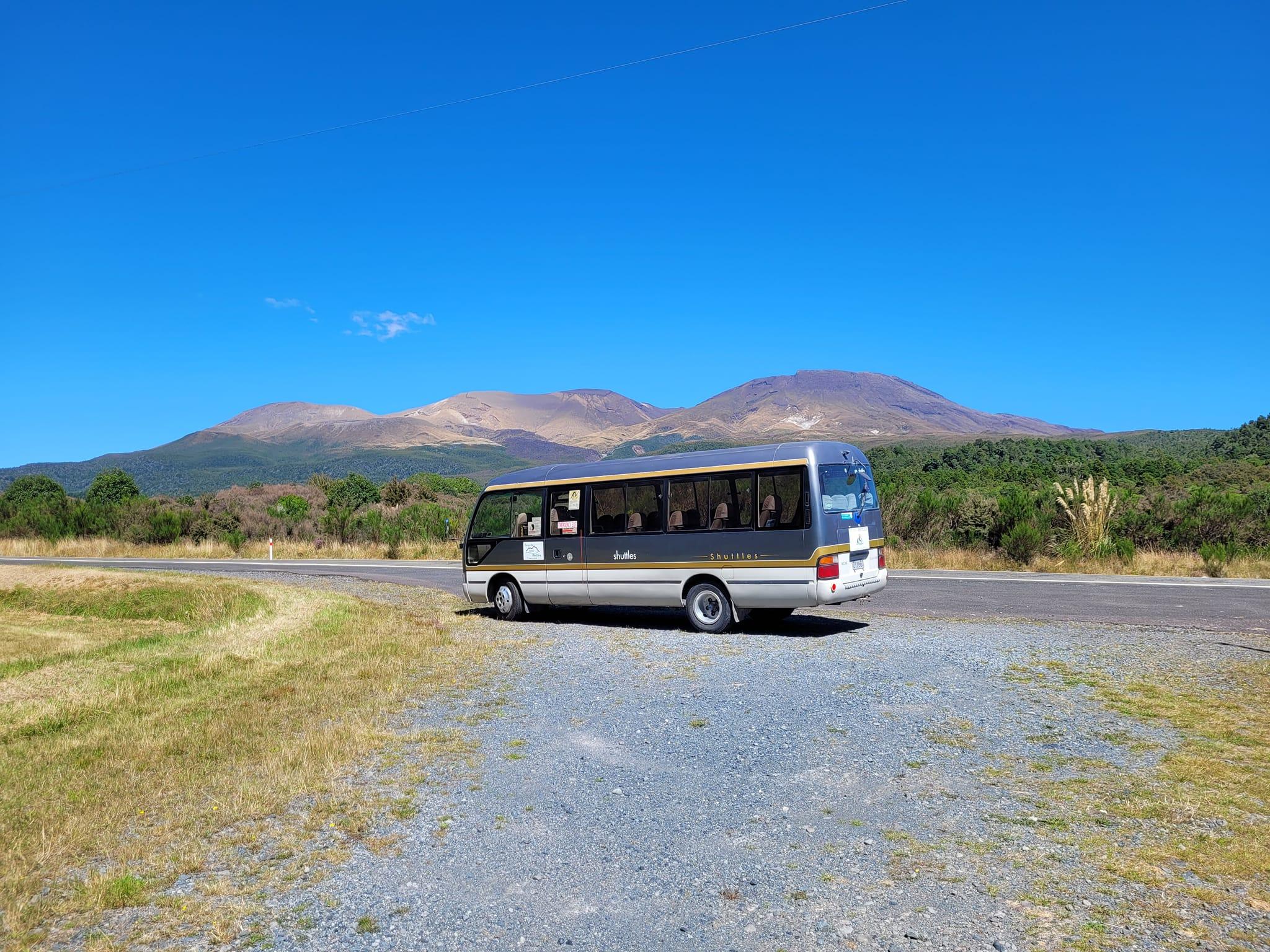 Tongariro Alpine Crossing Return Shuttle from Waimarino